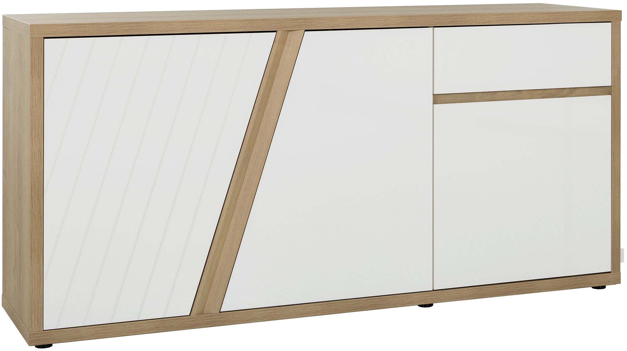 Image of Gami Sideboard "EPURA" Sideboard 3 Türen 1 Schublade