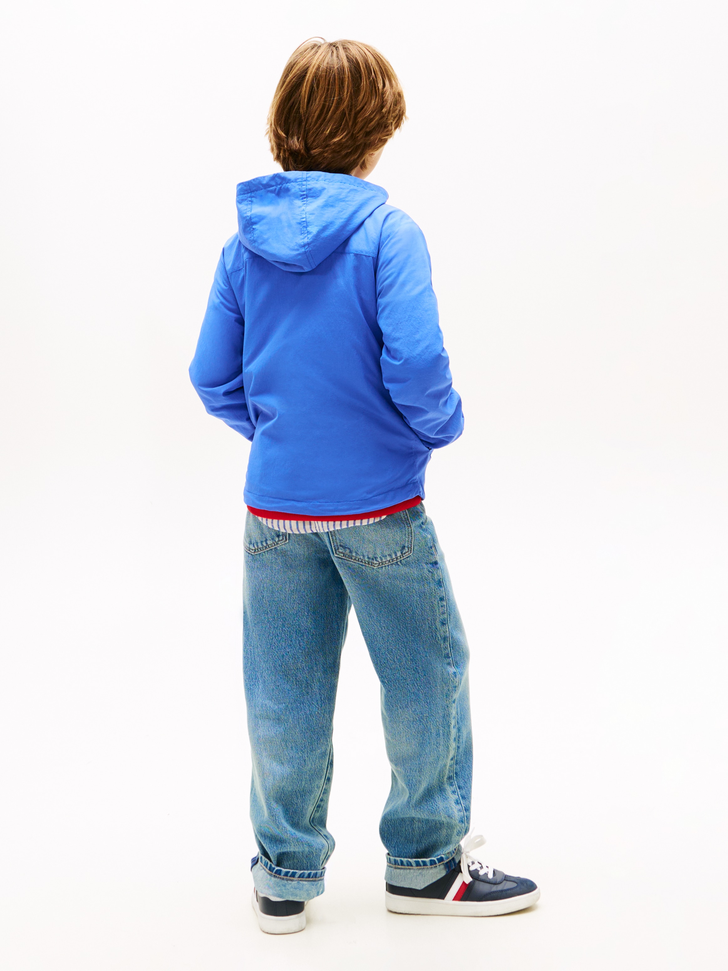 Tommy Hilfiger Veste d'extérieur »COLOURBLOCK FLAG JACKET« mit Kapuze Kinder bis 16 Jahre