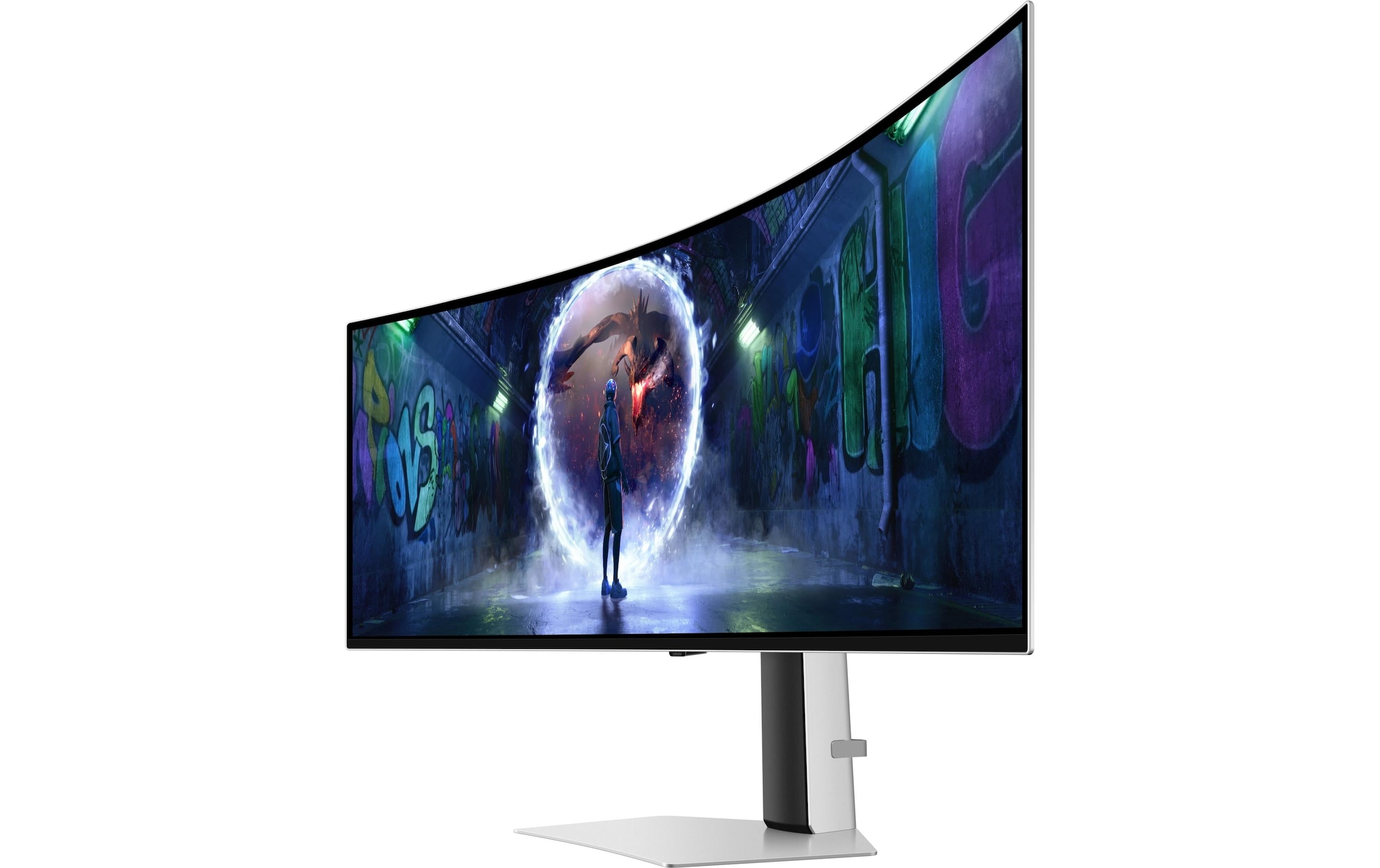 Samsung Curved-Gaming-OLED-Monitor »S49DG934SU« 124 cm/49 ″  5120 x 1440 px DQHD 0,03 Reaktionszeit 240 Hz