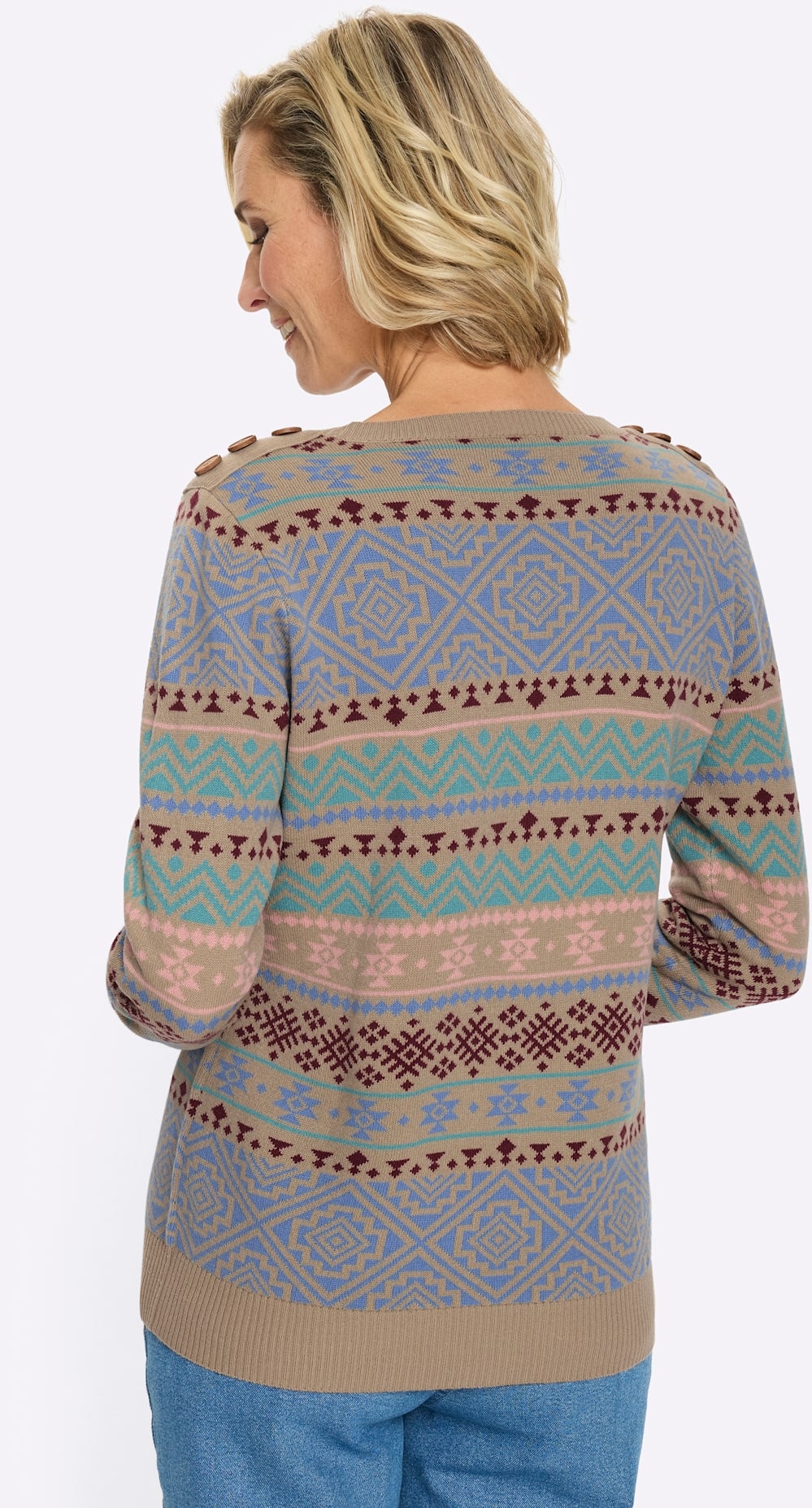 Classic Basics Rundhalspullover »Langarm-Pullover«