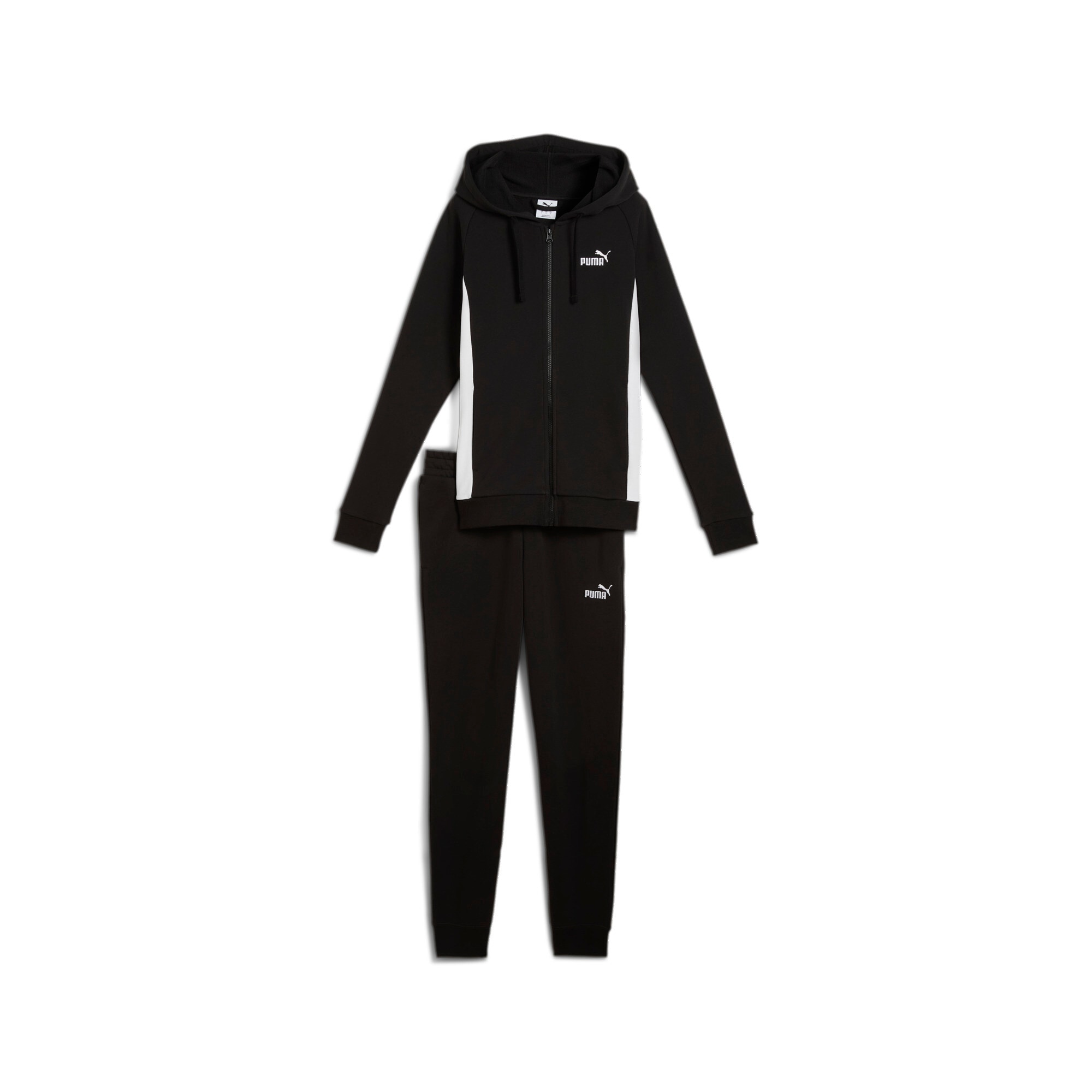 PUMA Trainingsanzug »HOODED SWEAT SUIT TR CL«, (2 tlg.)
