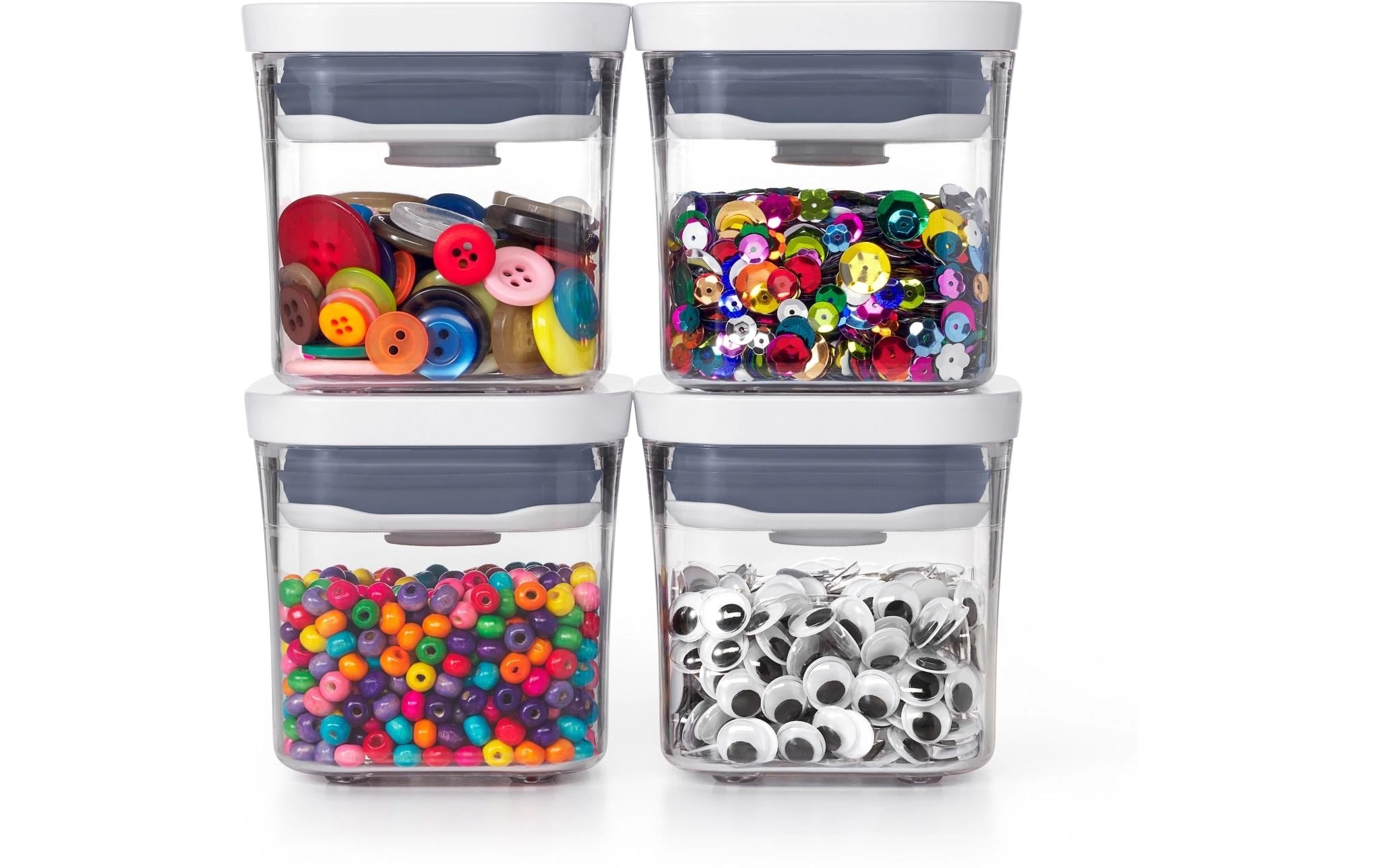 OXO Good Grips Système de rangement »OXO 4-Piece Mini POP Container Set« Ensemble, 4 tlg. Langlebig, spülmaschinenfest und vielseitig einsetzbar