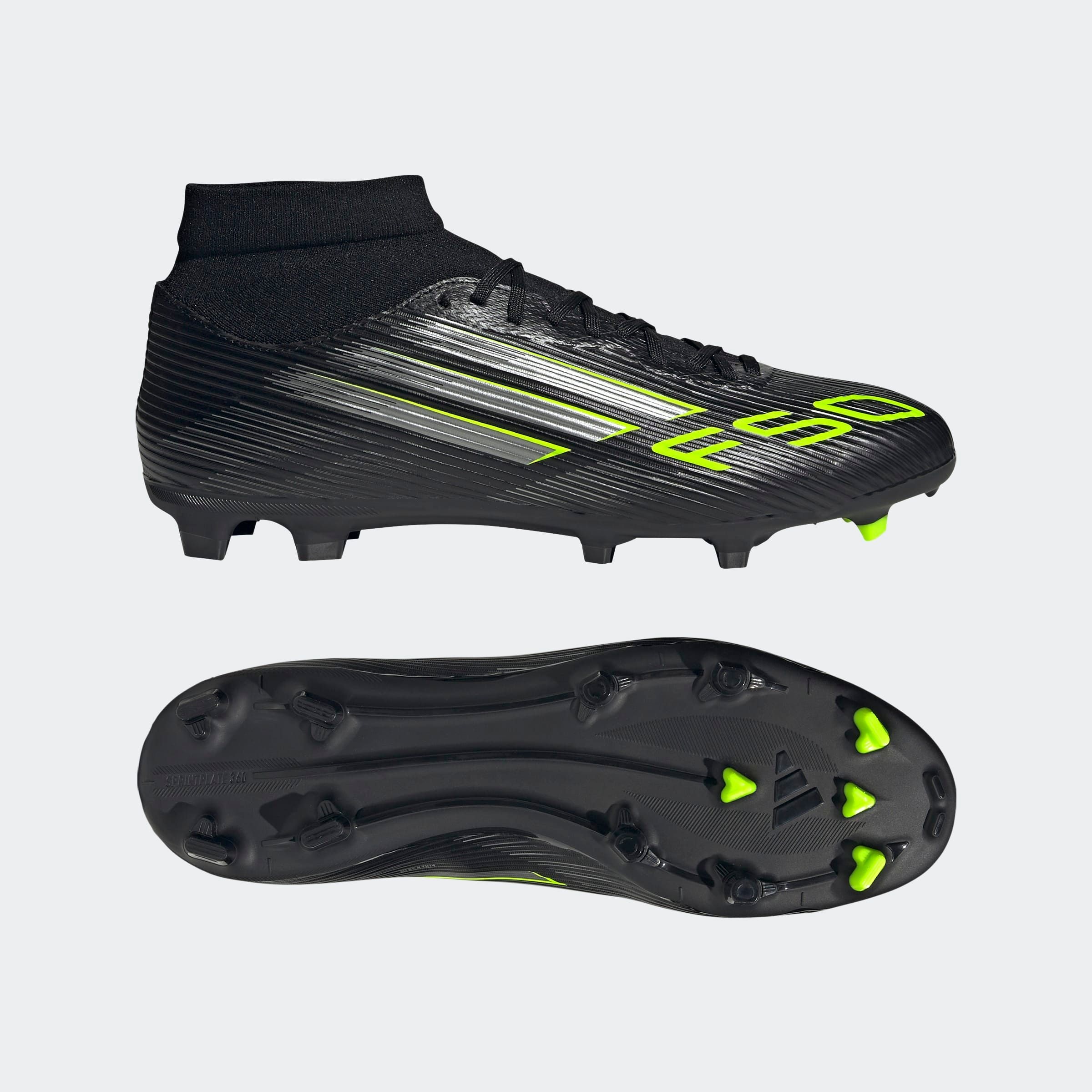adidas Performance Fussballschuh »F50 LEAGUE MITTELHARTE/HART- UND ASCHENPLÄTZE E«, geeignet für Rasen- und Kunstrasenplätze