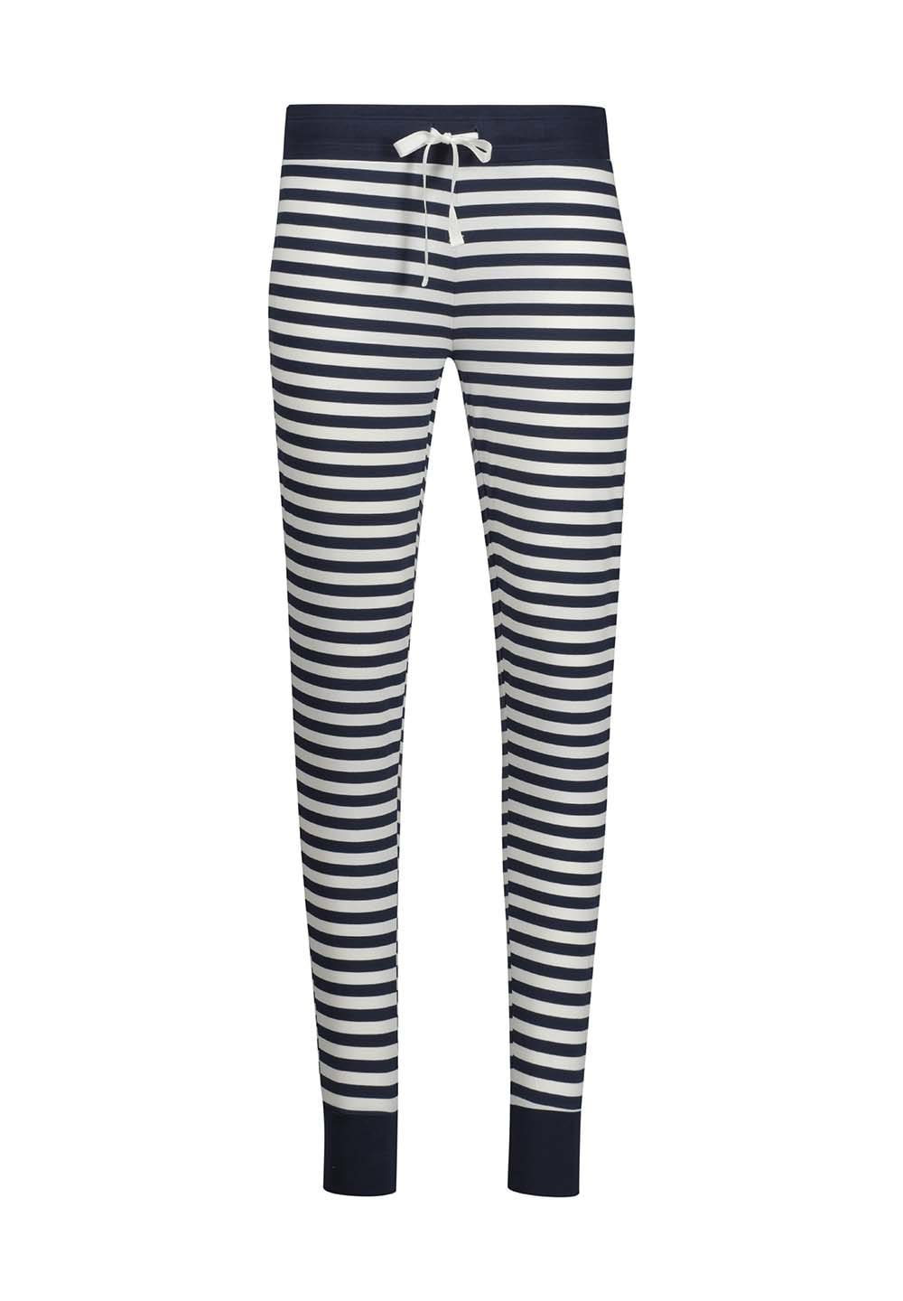 Skiny Pyjama »Night In Mix & Match« 2 pièces avec col rond, manches longues, large bord-côte