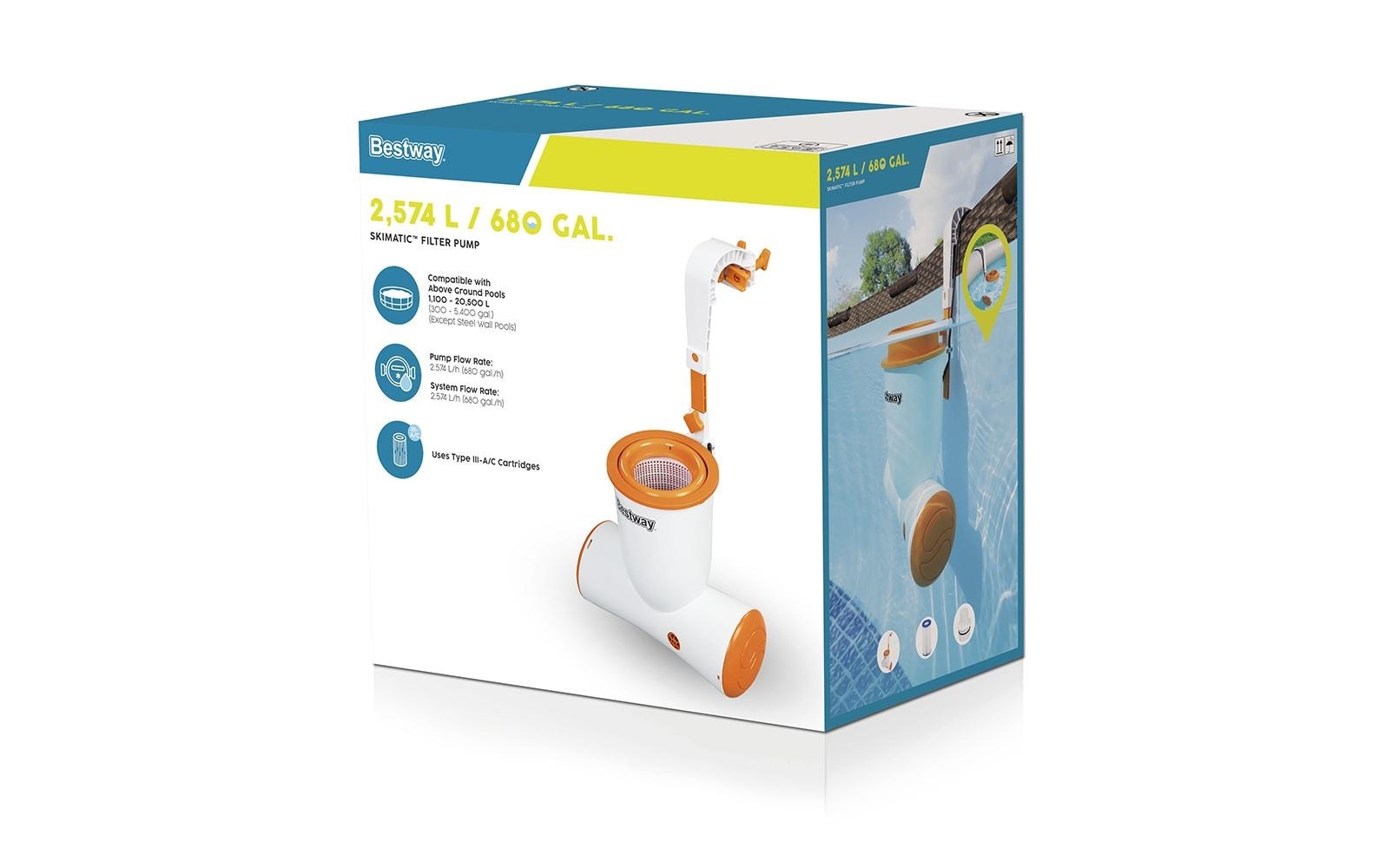 Bestway Pool-Filterpumpe »2574 l/h«