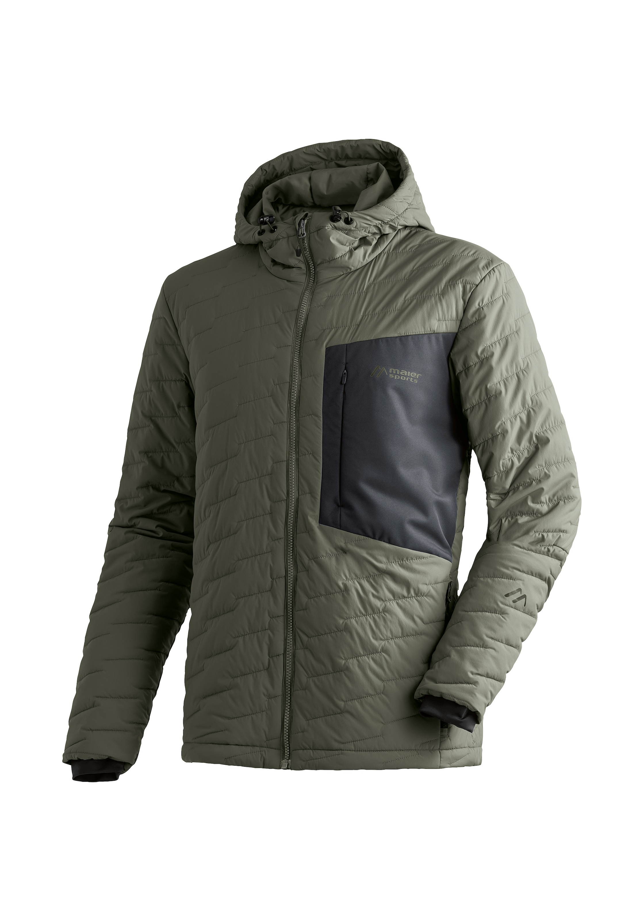 Maier Sports Veste fonctionnelle »Donovaly M« Herren Outdoorjacke, Primaloft Jacke mit 3 RV-Taschen und Kapuze