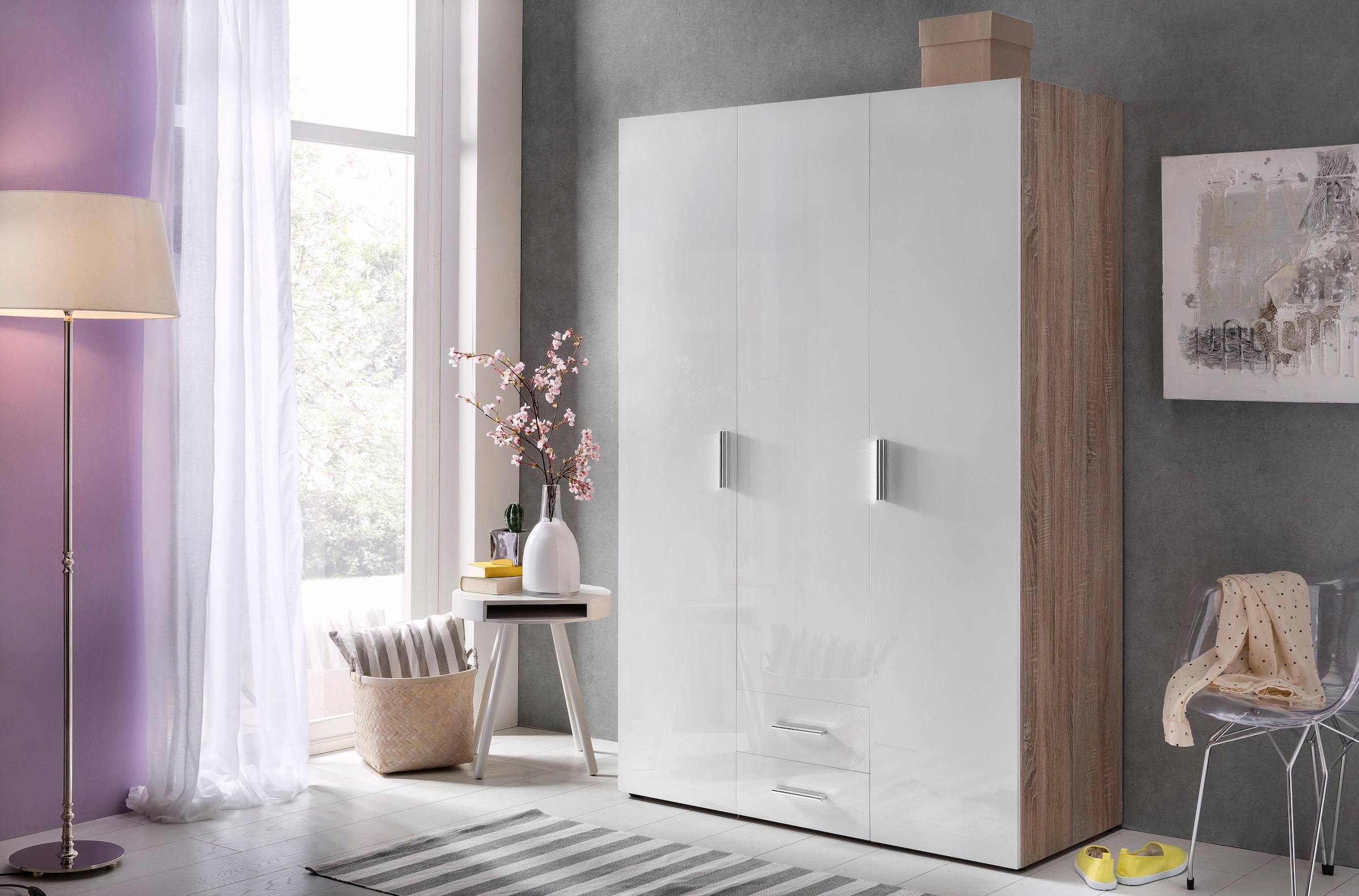 Wimex Armoires à vêtements »Malta« mit Hochglanz-Front