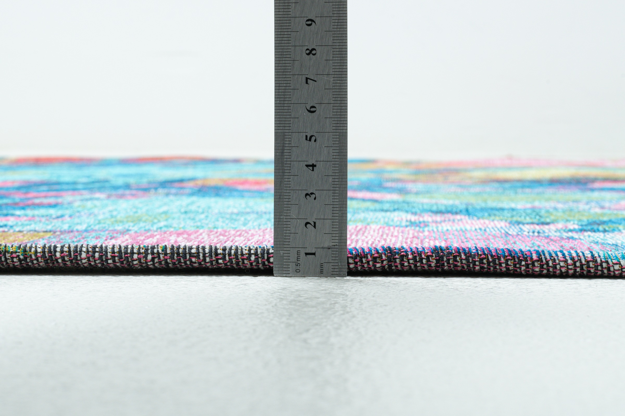 Sansibar Teppich »Keitum 006« rechteckig 3 mm Höhe Flachgewebe, modernes Design, Motiv Totenkopf & gekreuzte Säbel