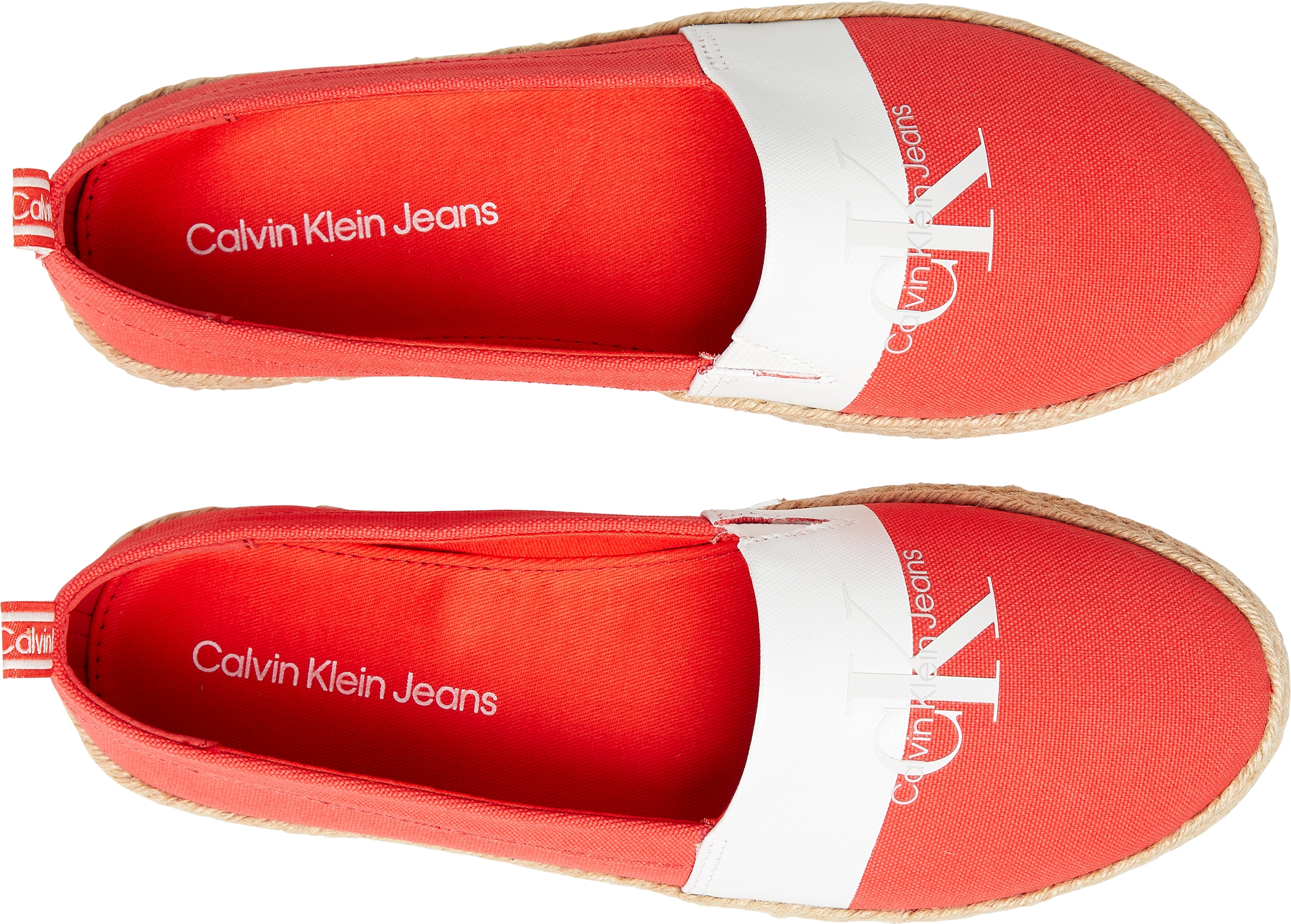 Calvin Klein Jeans Espadrille »ELISE 1D«, zum Schlupfen, schmale Form