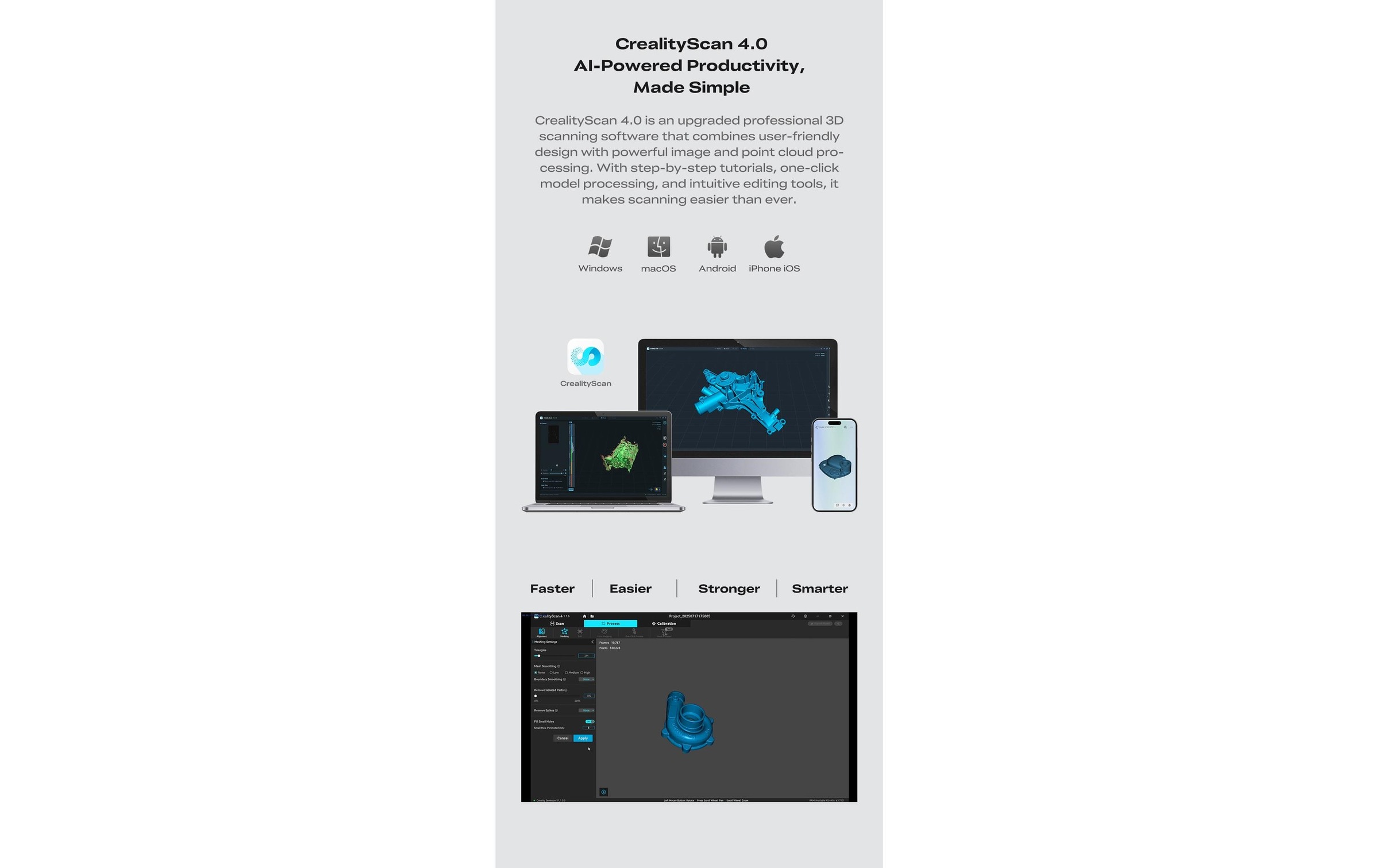 Creality 3D-Scanner »Creality Sermoon S1«