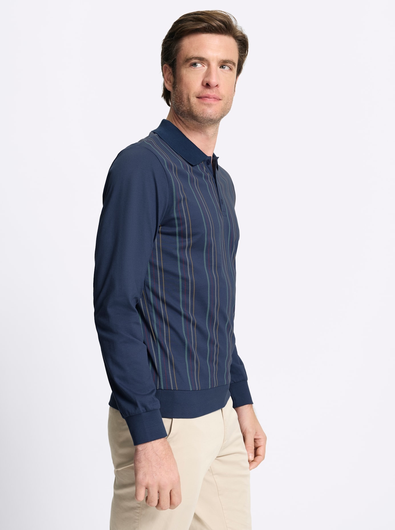 Marco Donati Polo »Langarm-Shirt« 1