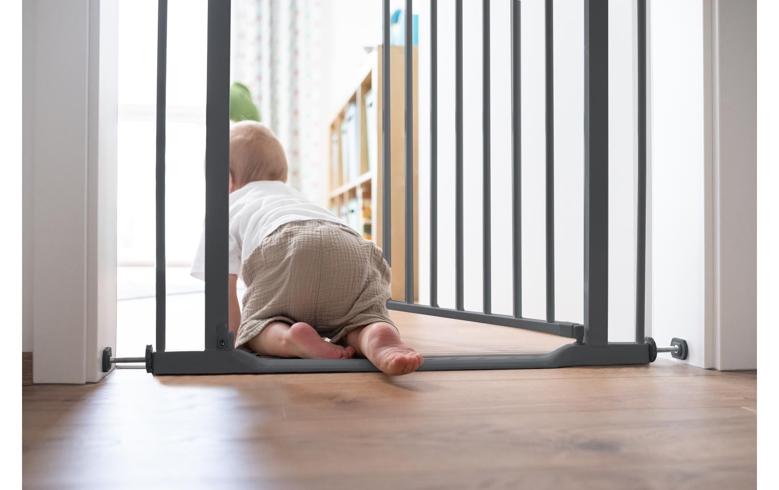 Hauck Türschutzgitter »Clear Step Autoclose 2 Schwarz«