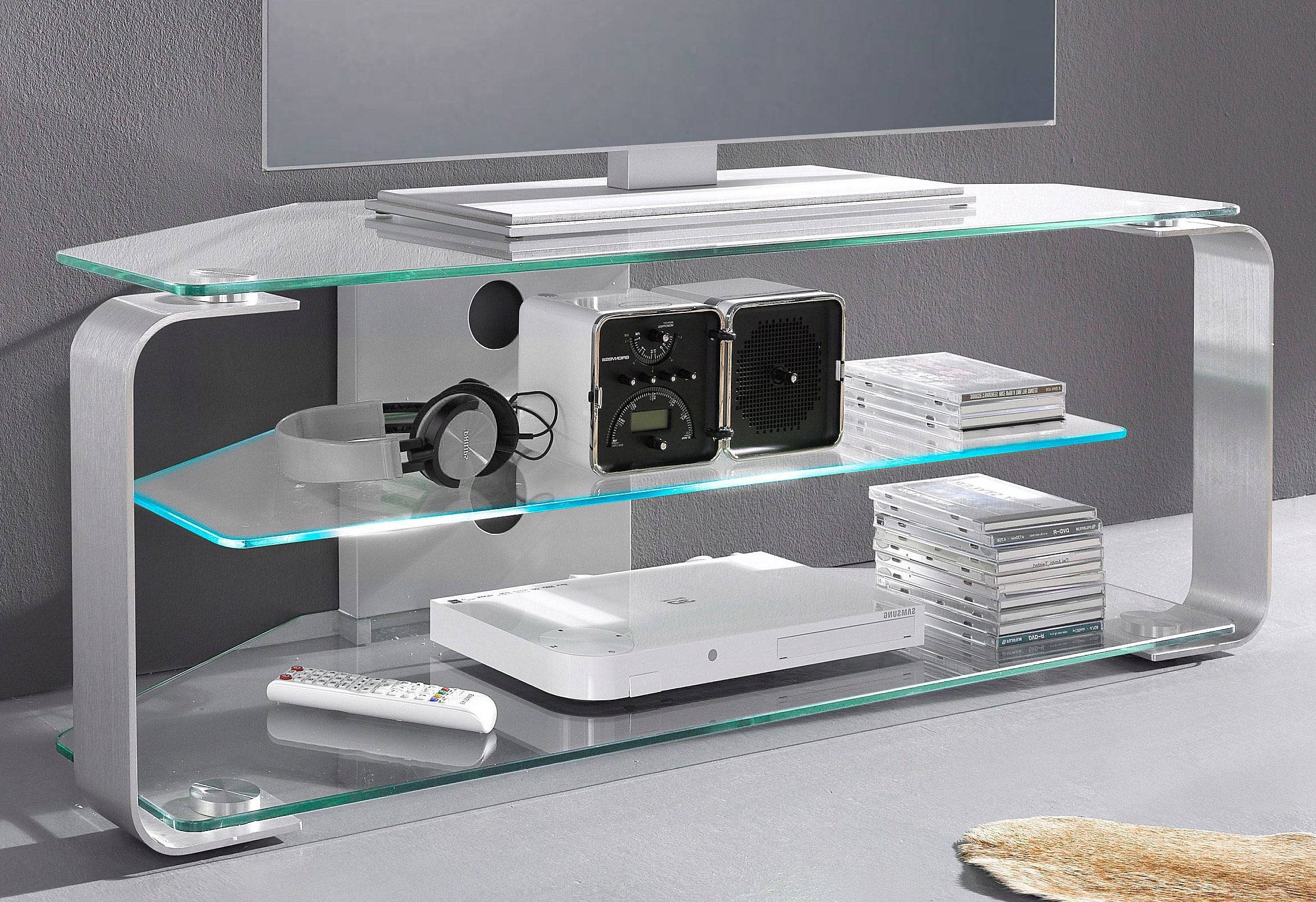 Image of Jahnke TV-Rack »CU-MR 105«, Breite 114 cm (für TV-Grössen bis 50"/127 cm geeignet) bei Ackermann Versand Schweiz