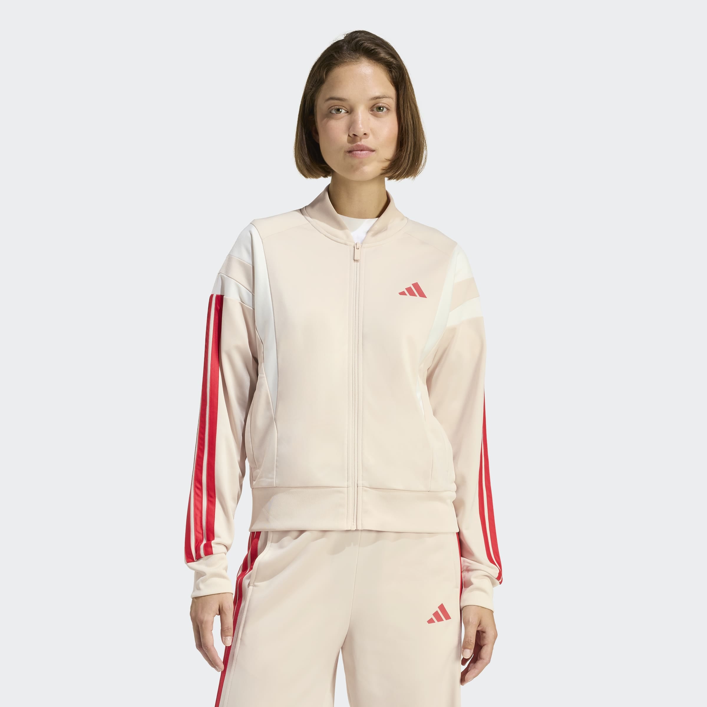 Image of adidas Sportswear Sweatjacke "3S FASHION TRACK"