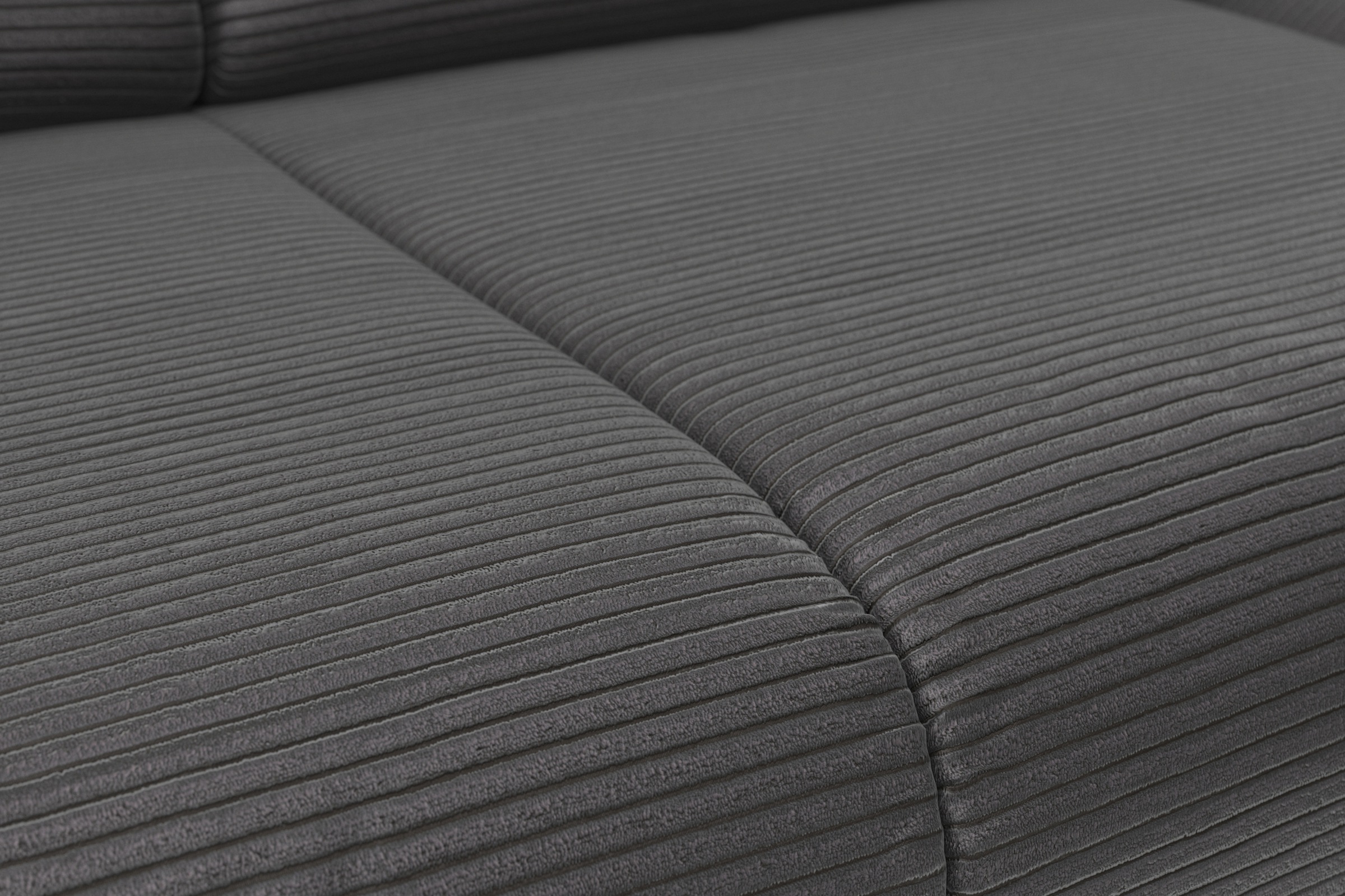 INOSIGN Wohnlandschaft »Coco U-Form« Sitztiefen-, Arm- und Kopfteilverstellung, Cord-Bezug, Fusshöhe 15 cm