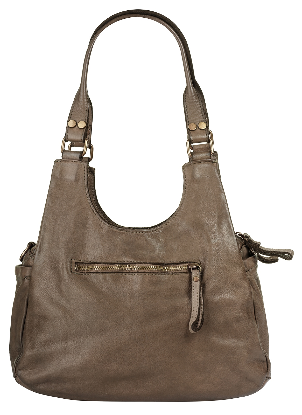 Samantha Look Sac à bandoulière echt Leder, Made in Italy