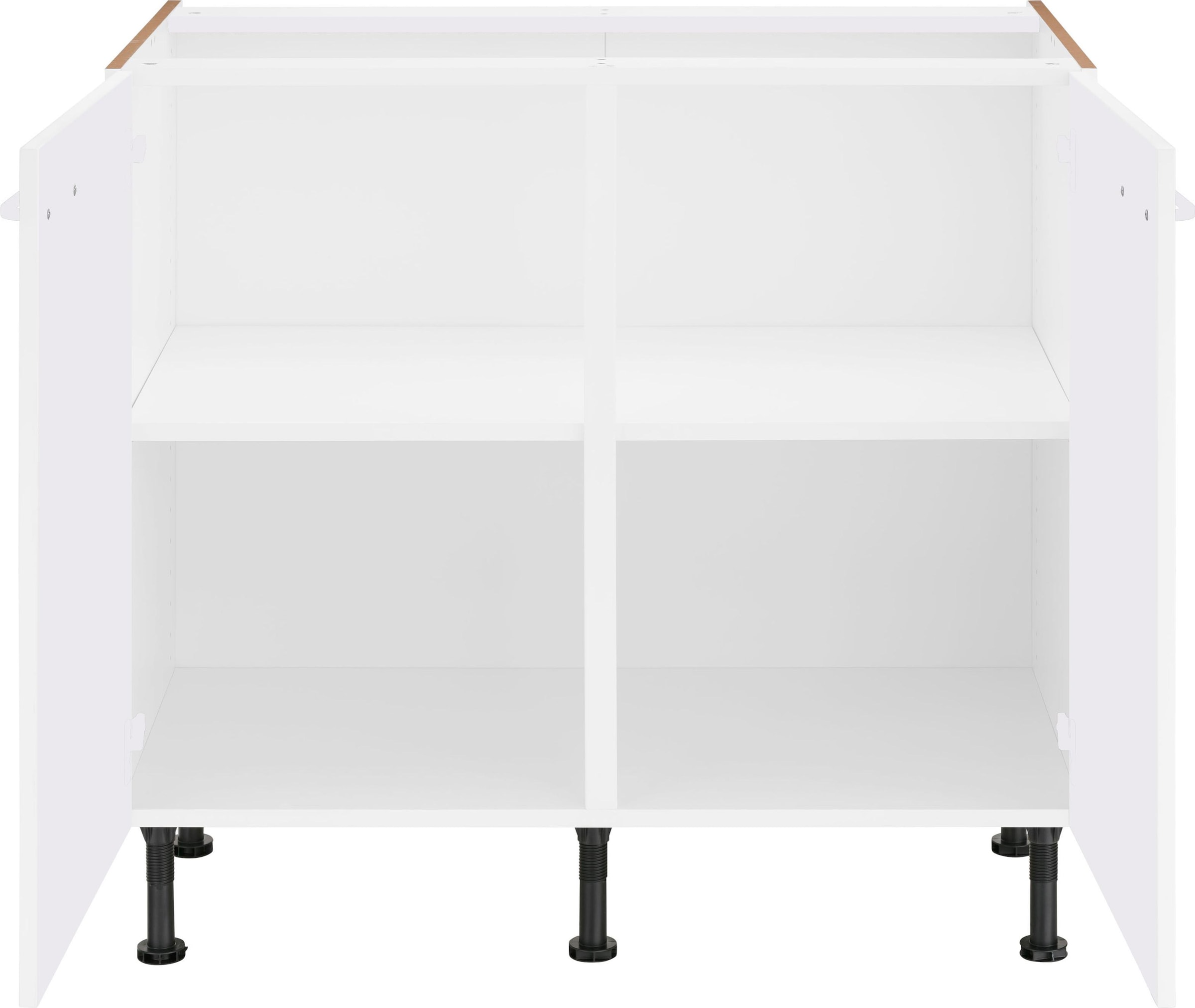 OPTIFIT Armoire basse »Elga« mit Soft-Close-Funktion, höhenverstellbare Füsse, Breite 90 cm