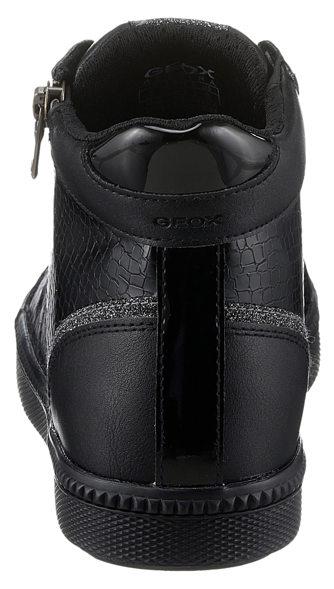 Geox Sneaker »D BLOMIEE B«, High Top Sneaker, Schnürboots, Winterboots mit Reissverschluss