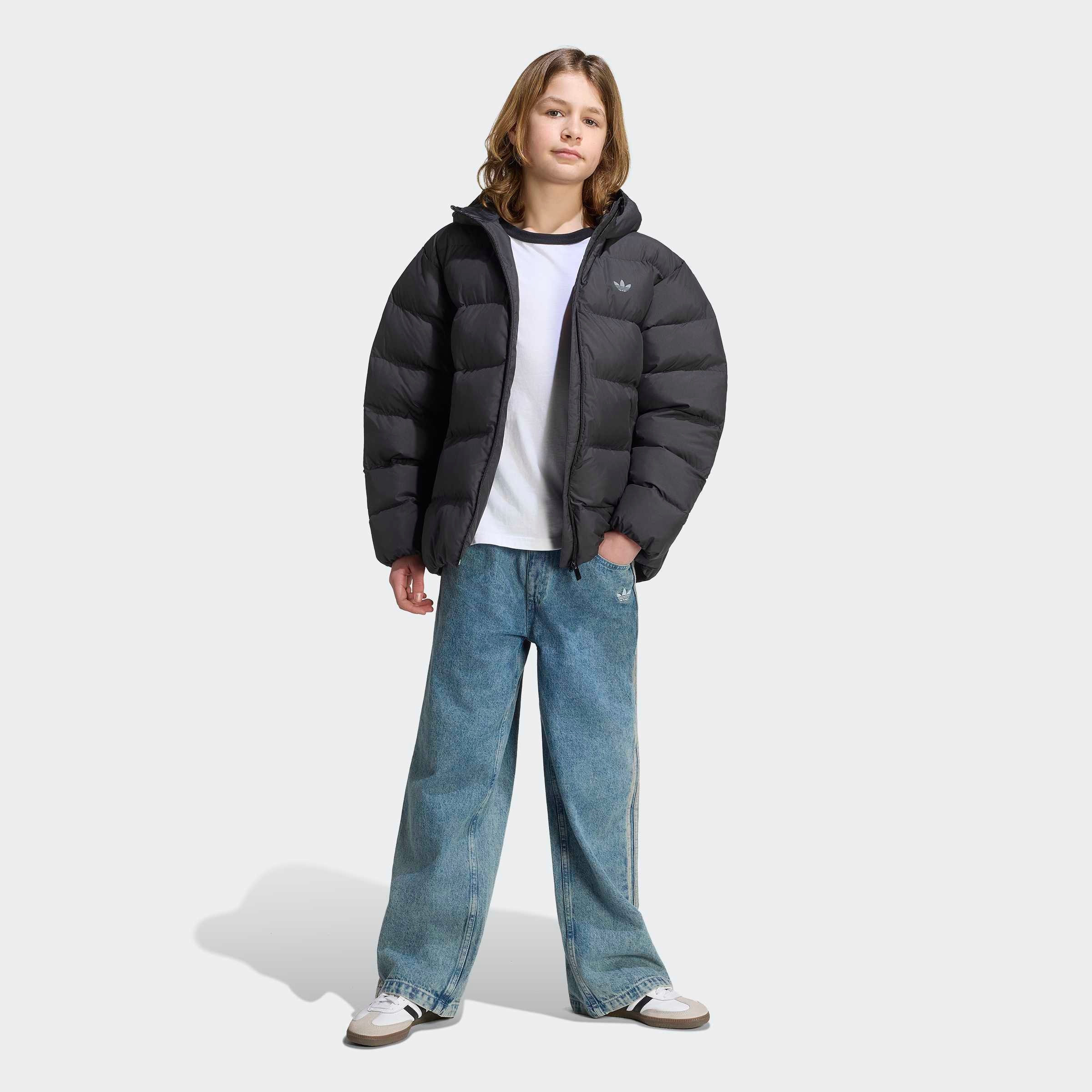 adidas Originals Outdoorjacke »REGULAR PUFFER« Outdoorjacke für Kinder, mit Kapuze, in Puffer-Ausführung