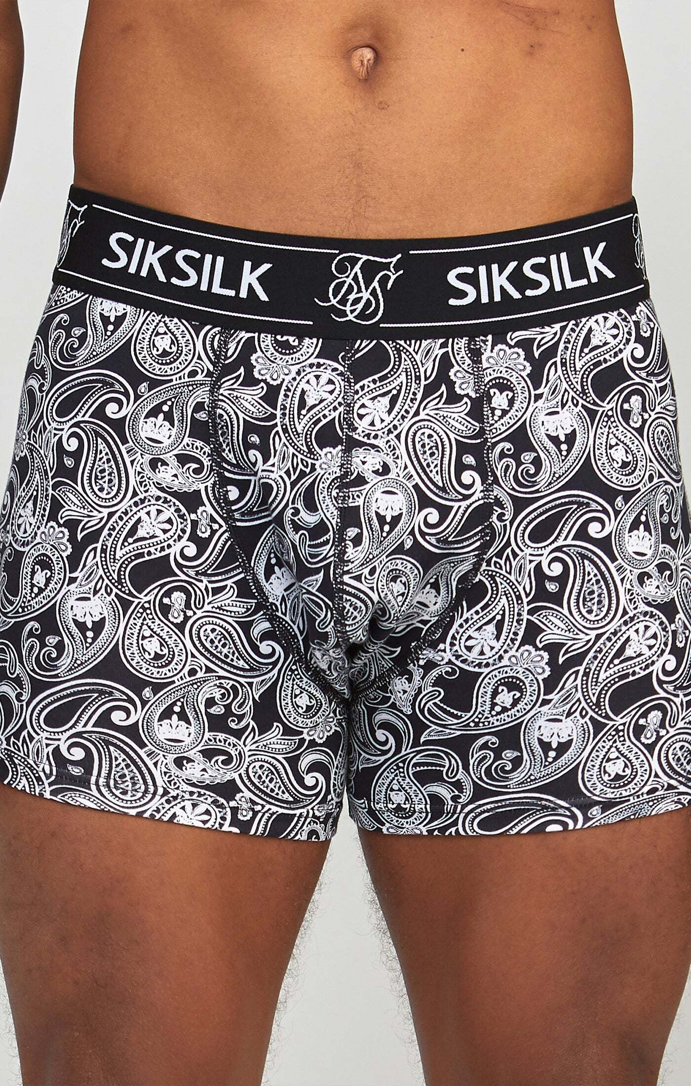 Siksilk Trunk »Siksilk Unterwäsche 3 Pack Paisley Boxer Shorts«