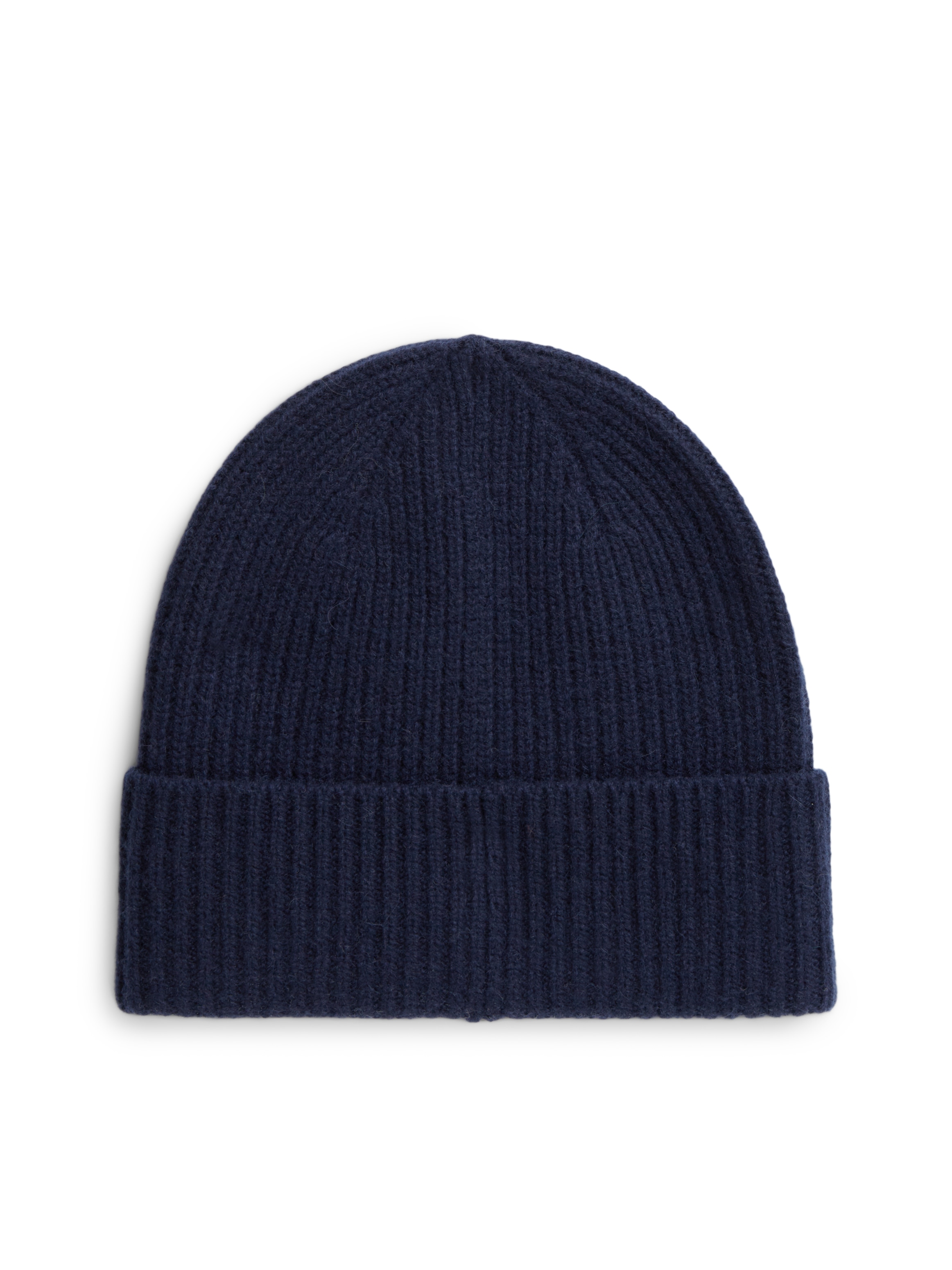 Tommy Hilfiger Bonnet tricoté »FLAG CASHMERE BEANIE« Taille unique avec logo de la marque