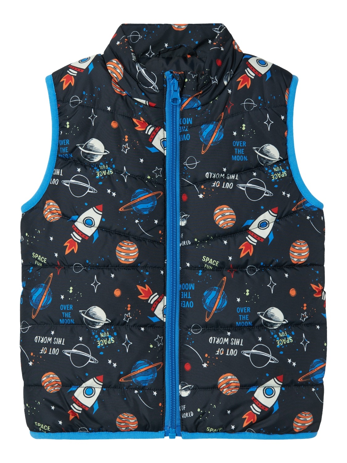 Steppweste »NMMMYLANE VEST DARK AOP«