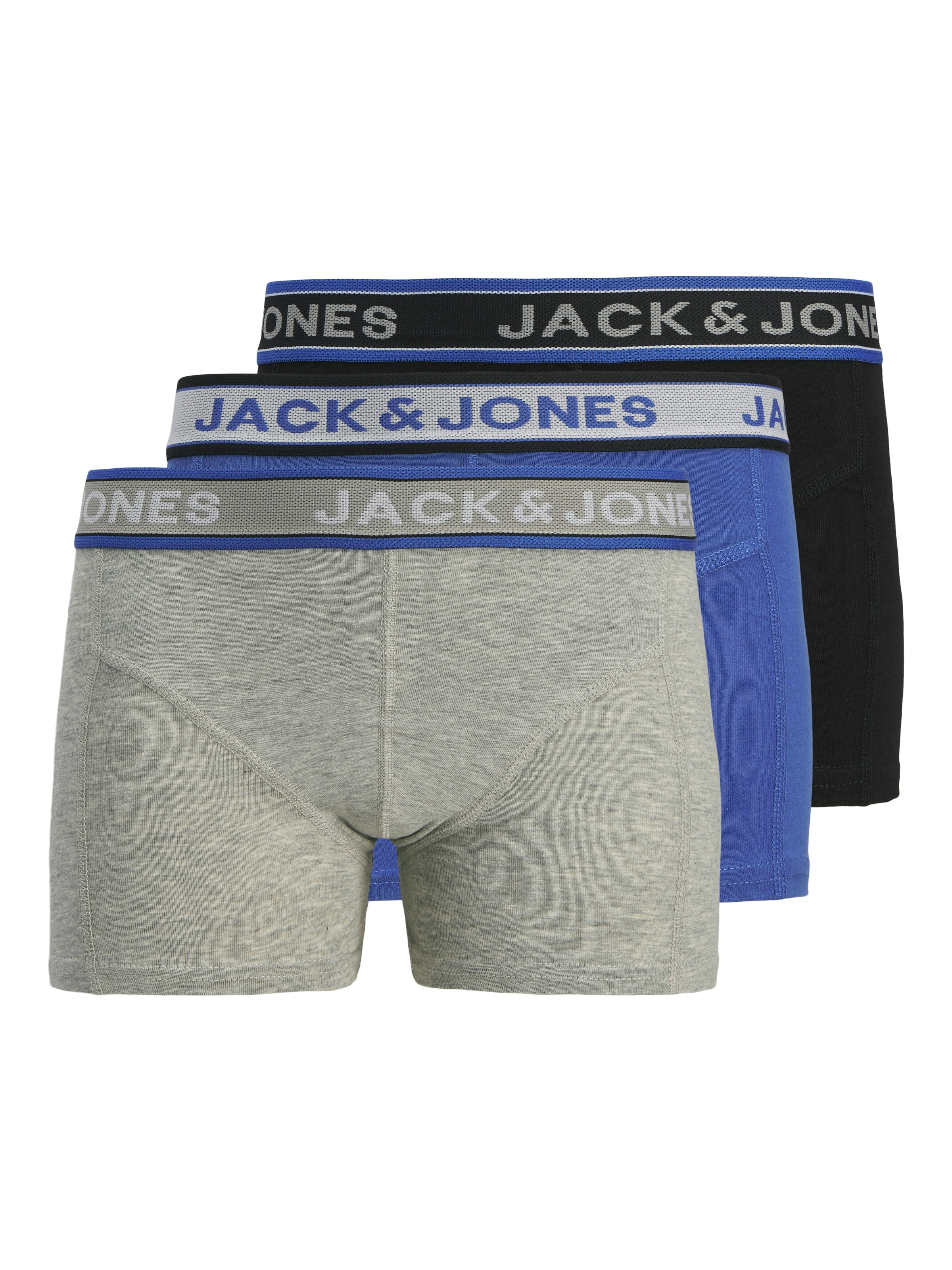 Image of Jack & Jones Junior Trunk "JACCHRISTIAN SOLID TRUNKS 3 PACK SN JNR" Packung, 3 Stk.