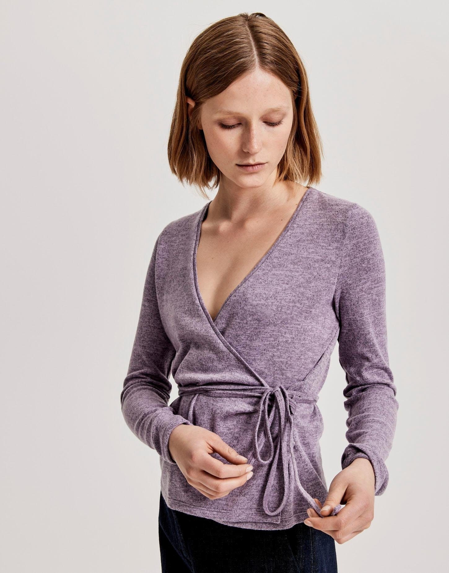 Image of OPUS Wickelshirt »Sendol«, in femininer Wickeloptik bei Ackermann Versand Schweiz