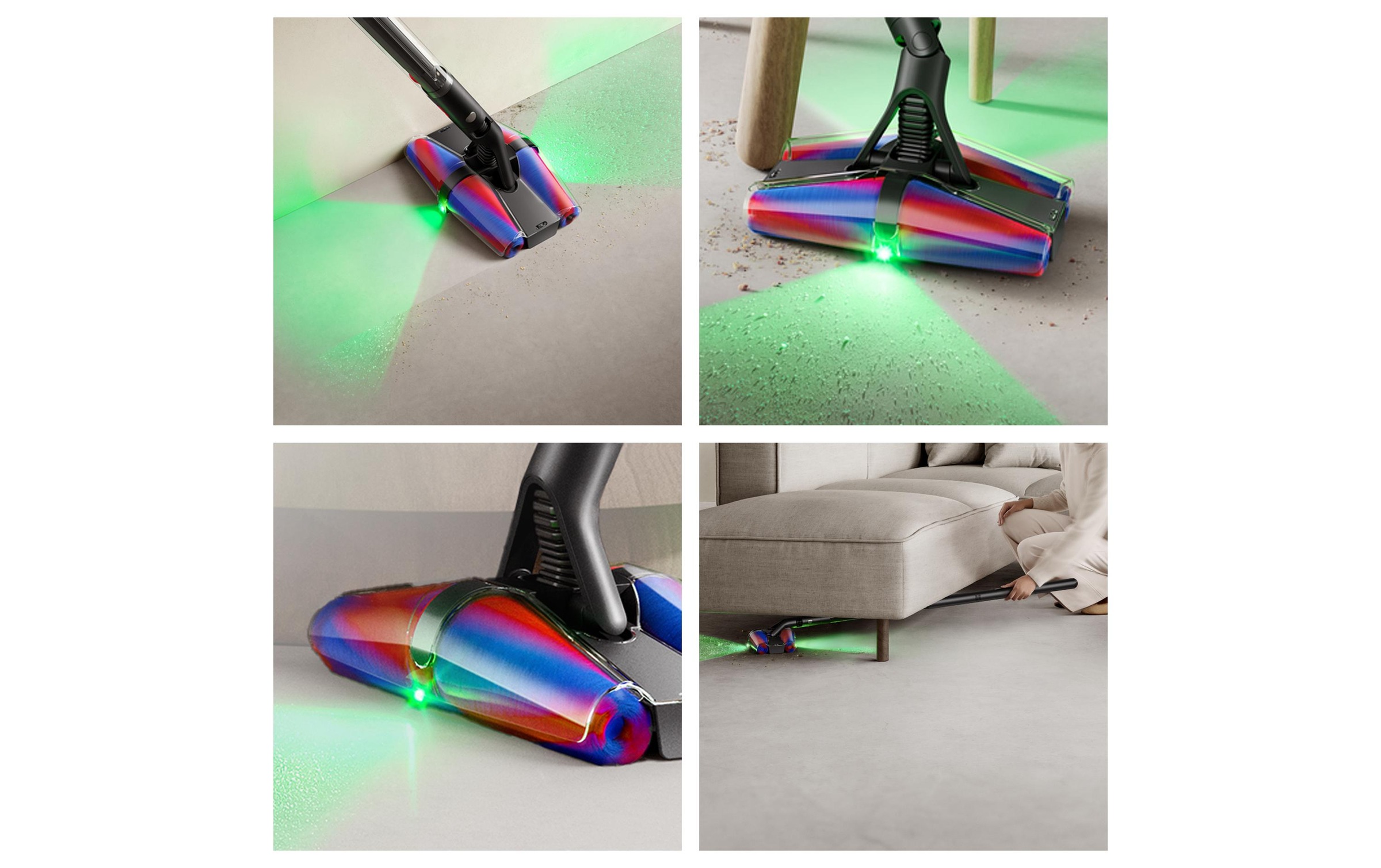 Image of DYSON Akku-Hand-und Stielstaubsauger "PencilVac™ Fluffycones" Saugkraft bis zu: 55 AW, Voller innovativer Technologie