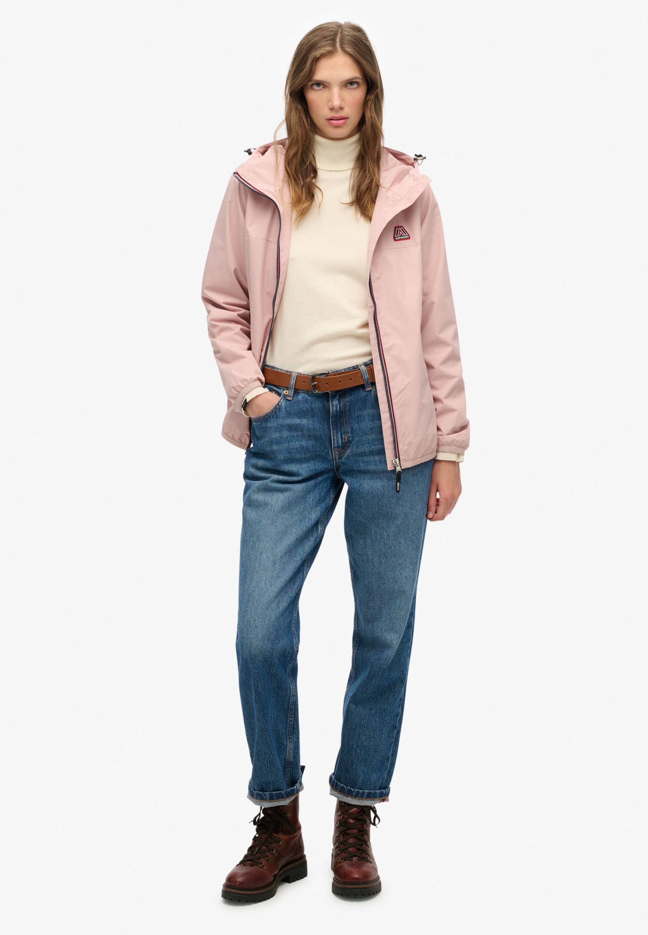 Superdry Outdoorjacke »ESSENTIAL TRI WINDBREAKER JKT« mit Kapuze