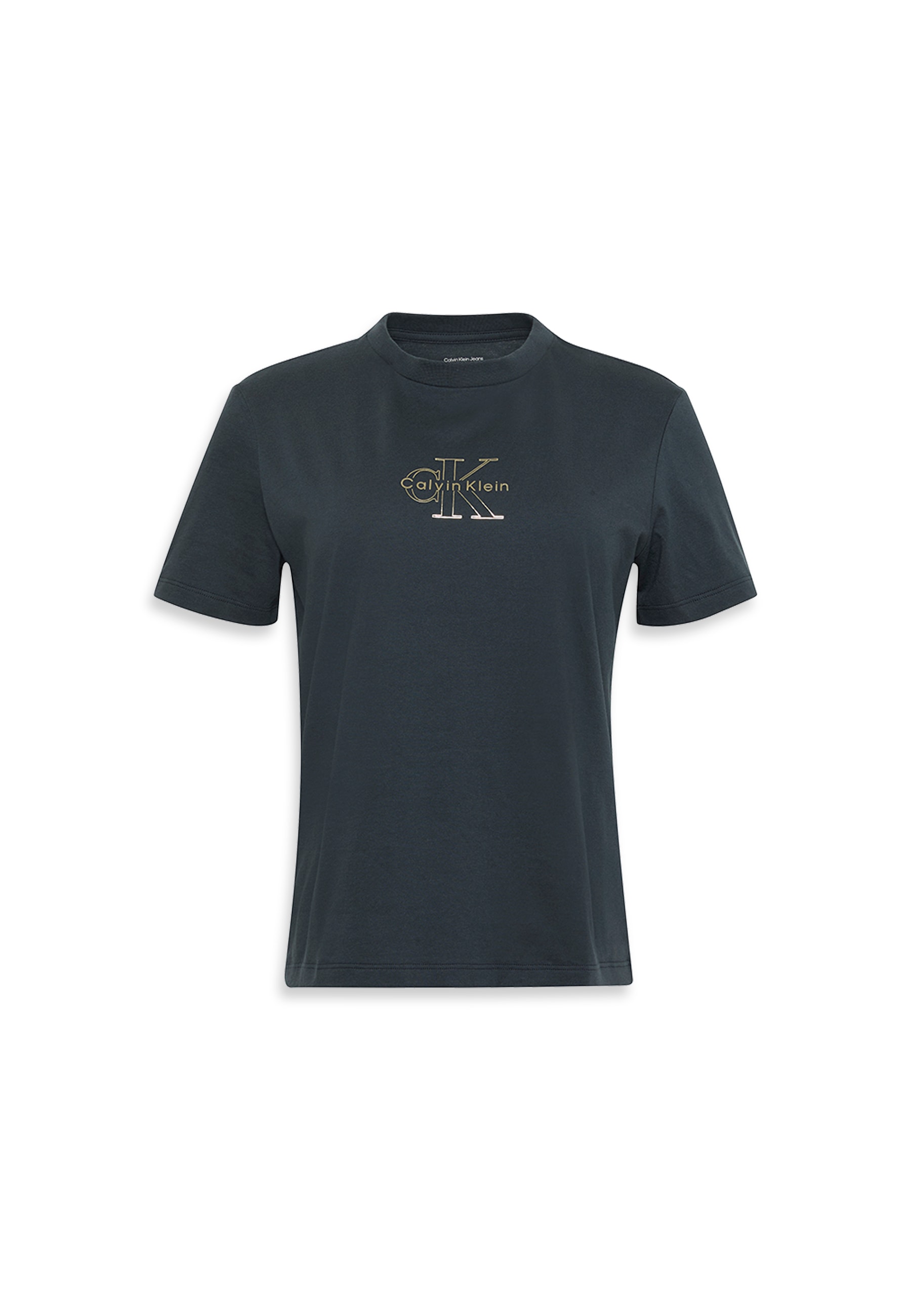 Calvin Klein Jeans T-Shirt »SS CLASSIC FOIL MONOLOGO TEE«, Mit Rundhalsausschnitt, regular fit