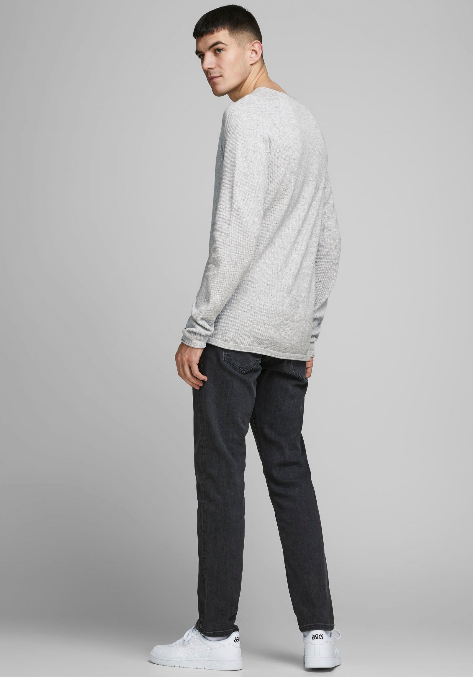 Jack & Jones Rundhalspullover »HILL KNIT«