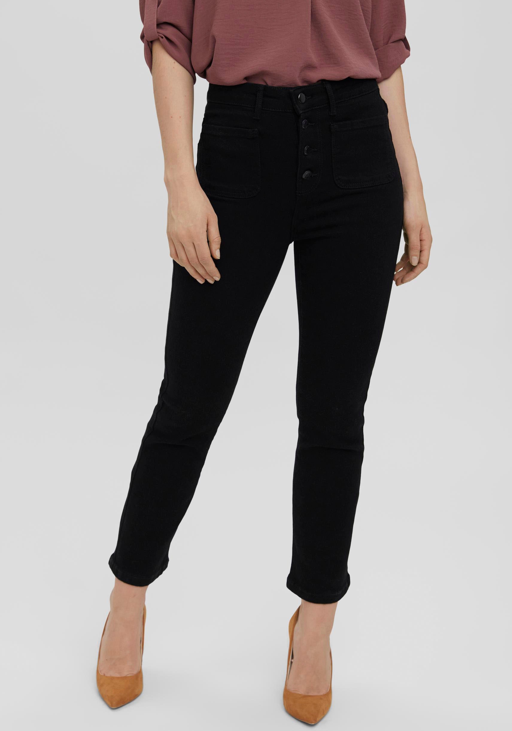 Image of Vero Moda Ankle-Jeans »VMSTELLA HR SL KICK FL JEANS« bei Ackermann Versand Schweiz