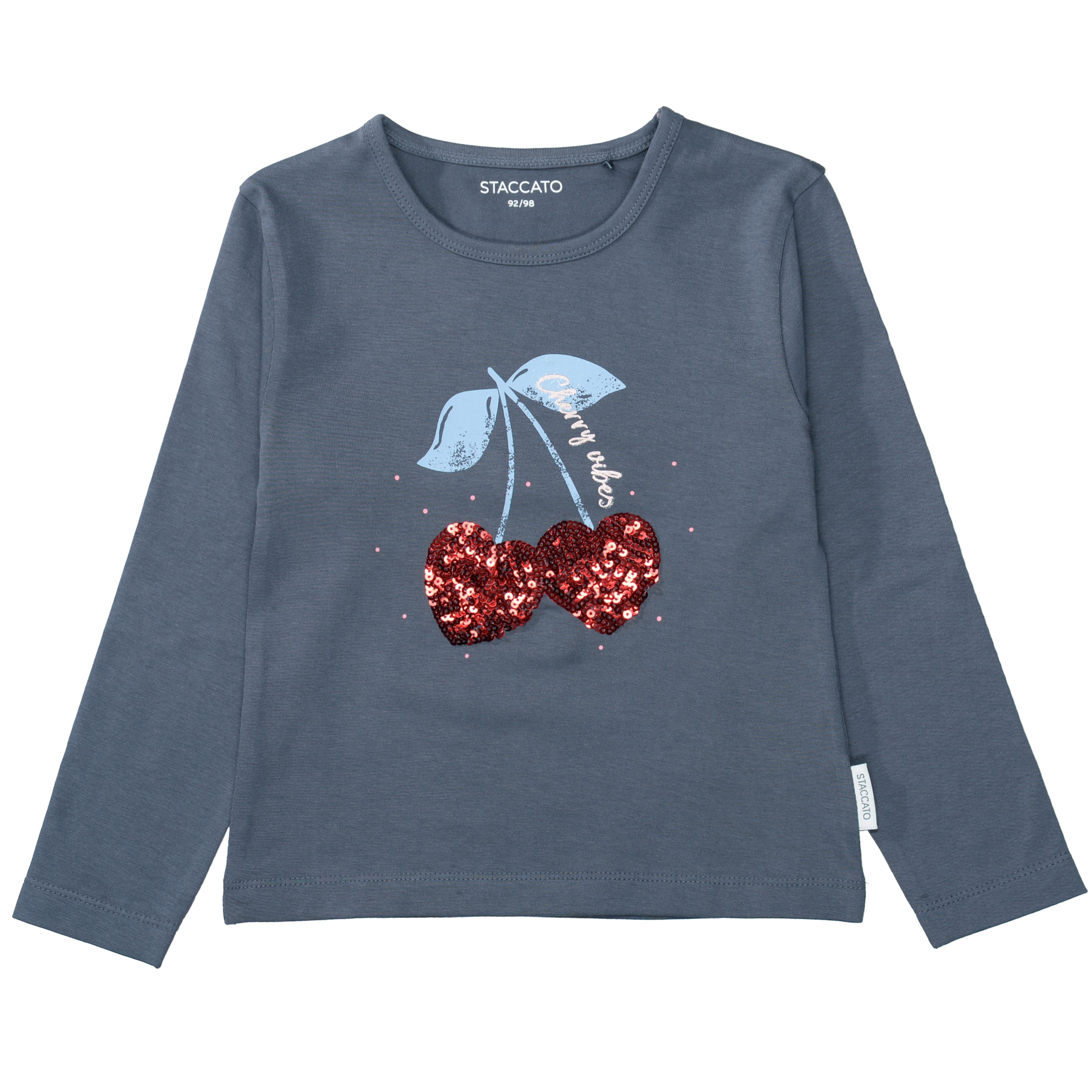 STACCATO T-shirt imprimé 2er Pack, bedruckt und mit Pailletten