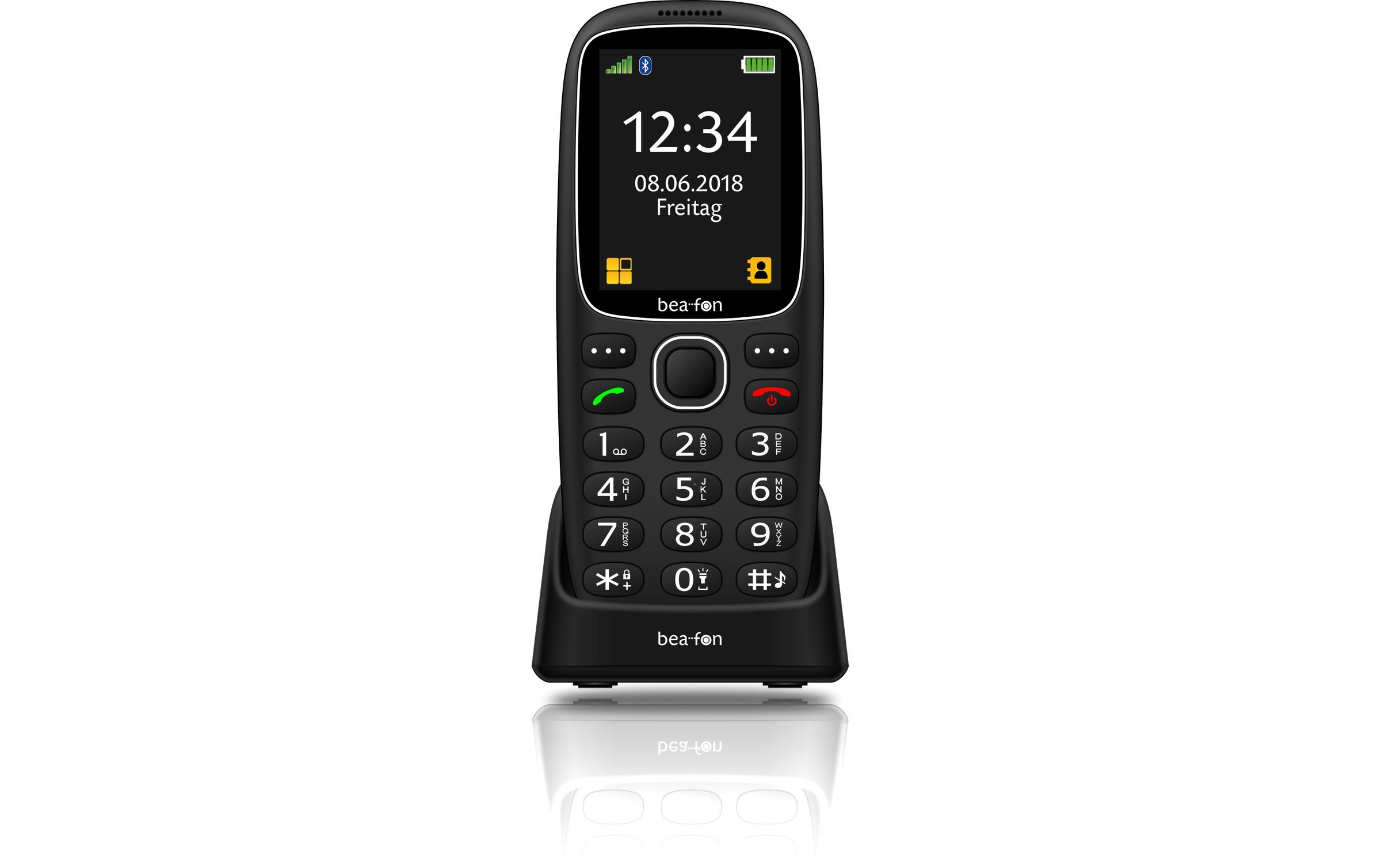 Beafon Seniorenhandy »SL360i Schwarz«, schwarz