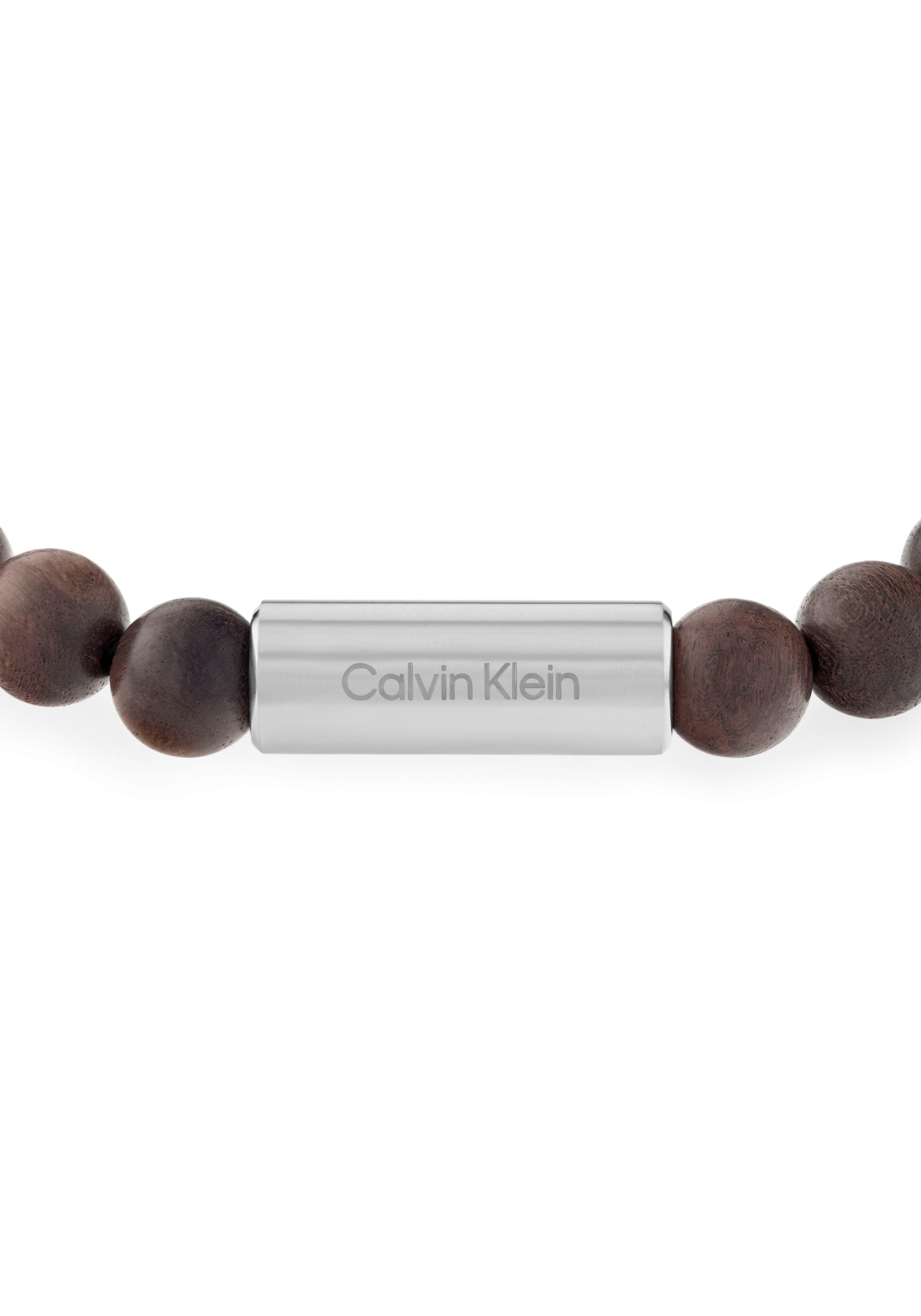 Calvin Klein Armband »Schmuck Edelstahl Armschmuck Zugarmband Beads ARCHITECTURAL«, mit Onyx