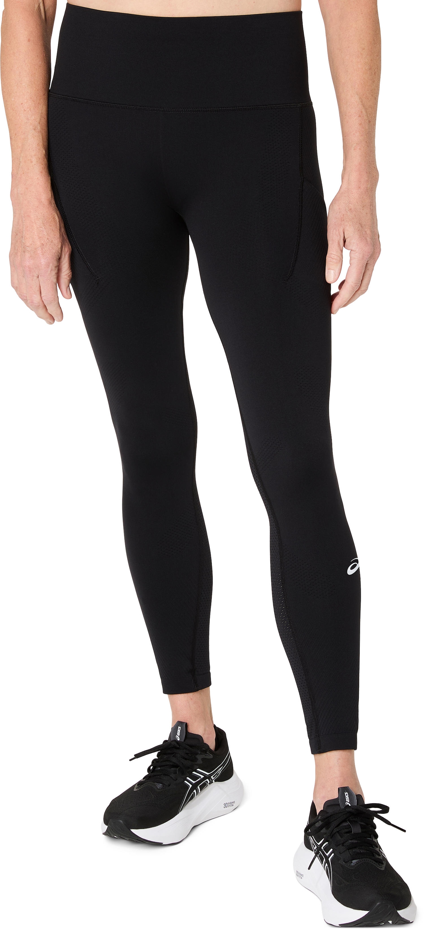 Image of Asics Lauftights "ROAD SEAMLESS TIGHT" Atmungsaktiv, Nahtlose Verarbeitung, Drei integrierte Taschen