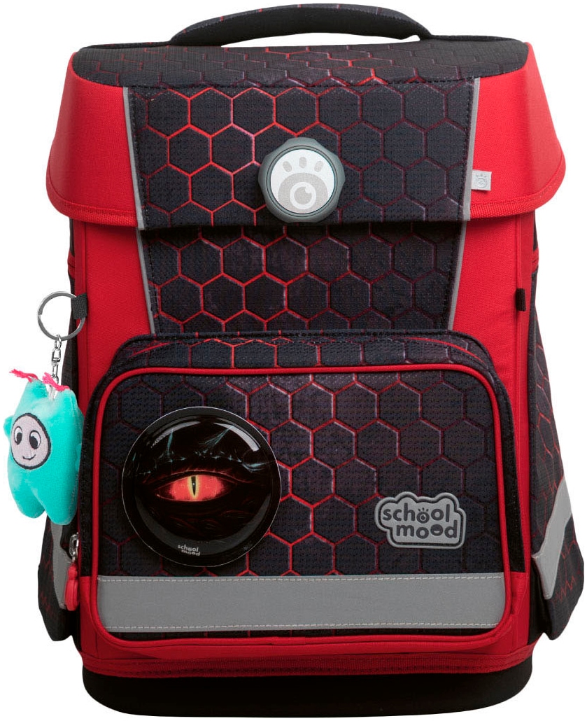 SCHOOL-MOOD® Cartable »Champion Maxx Pro« retroreflektierende Flächen mit LED-Patchy