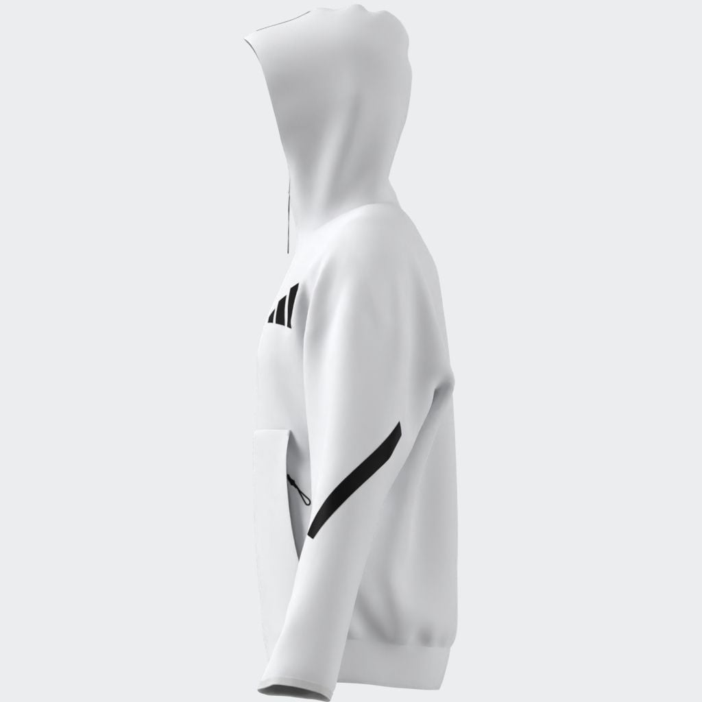 adidas Sportswear Kapuzensweatshirt »M Z.N.E. FZ«, für sportliche Aktivitäten, aus Polyester und Baumwolle

