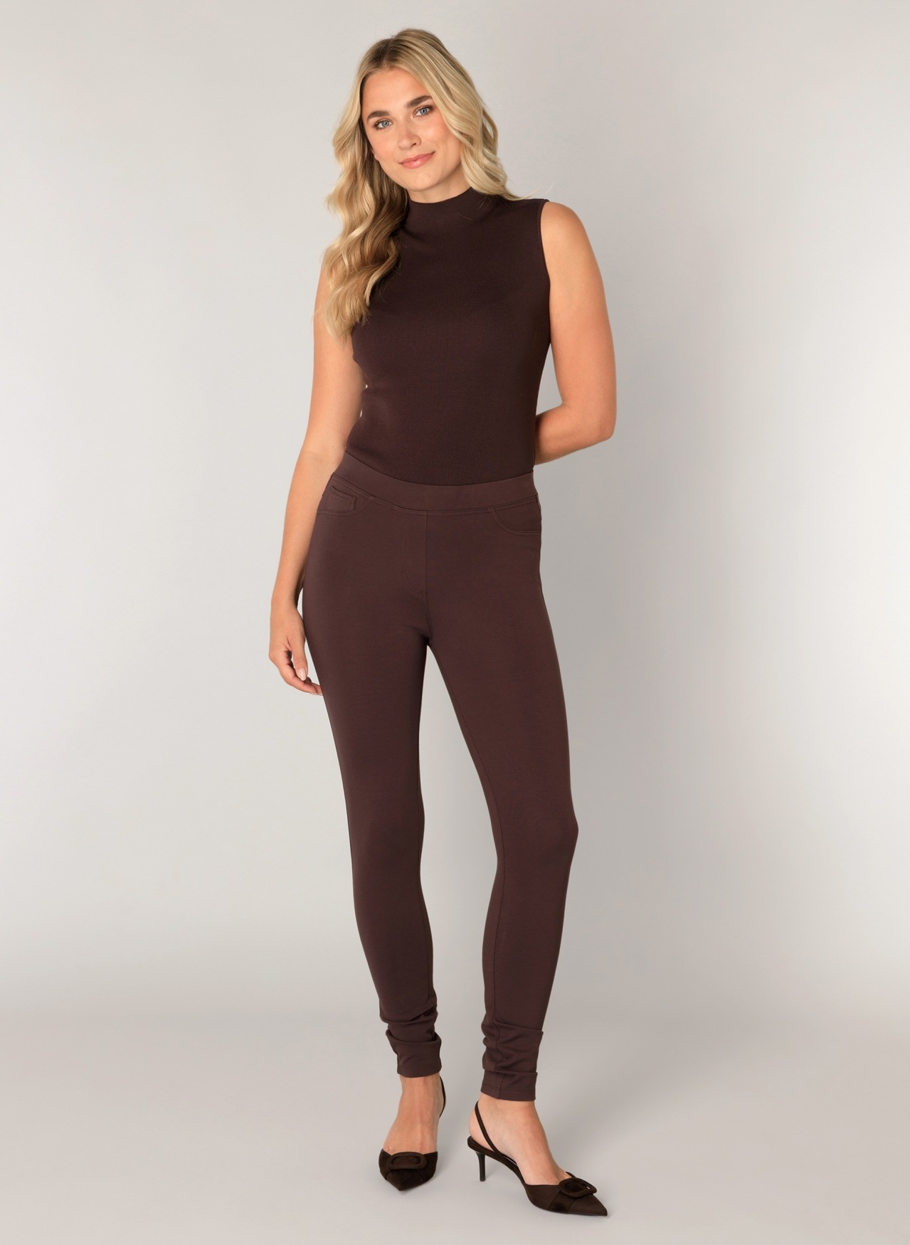 Base Level Jeggings »Ornika«, Bequemes Material in Skinny-Fit-Optik