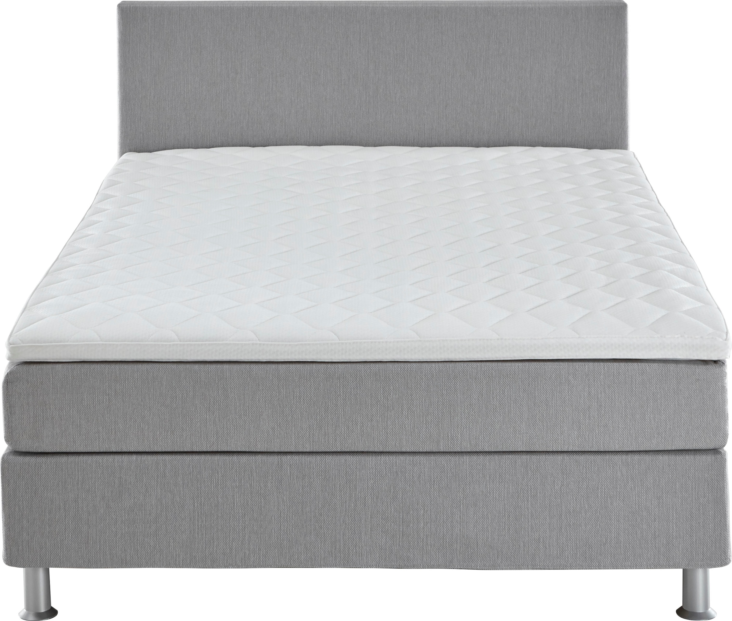 ATLANTIC home collection Boxbett »Edison« inkl. Bonnellfederkern-Matratze und Topper