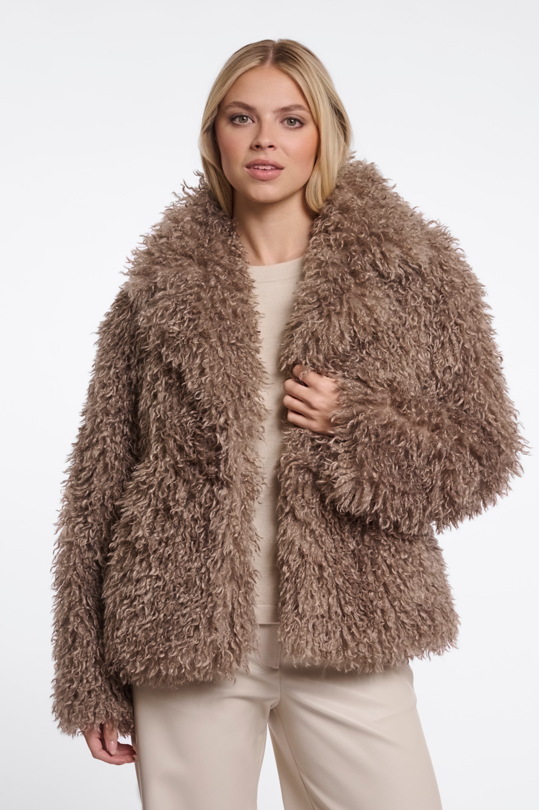 Image of Rino & Pelle Fellimitatjacke