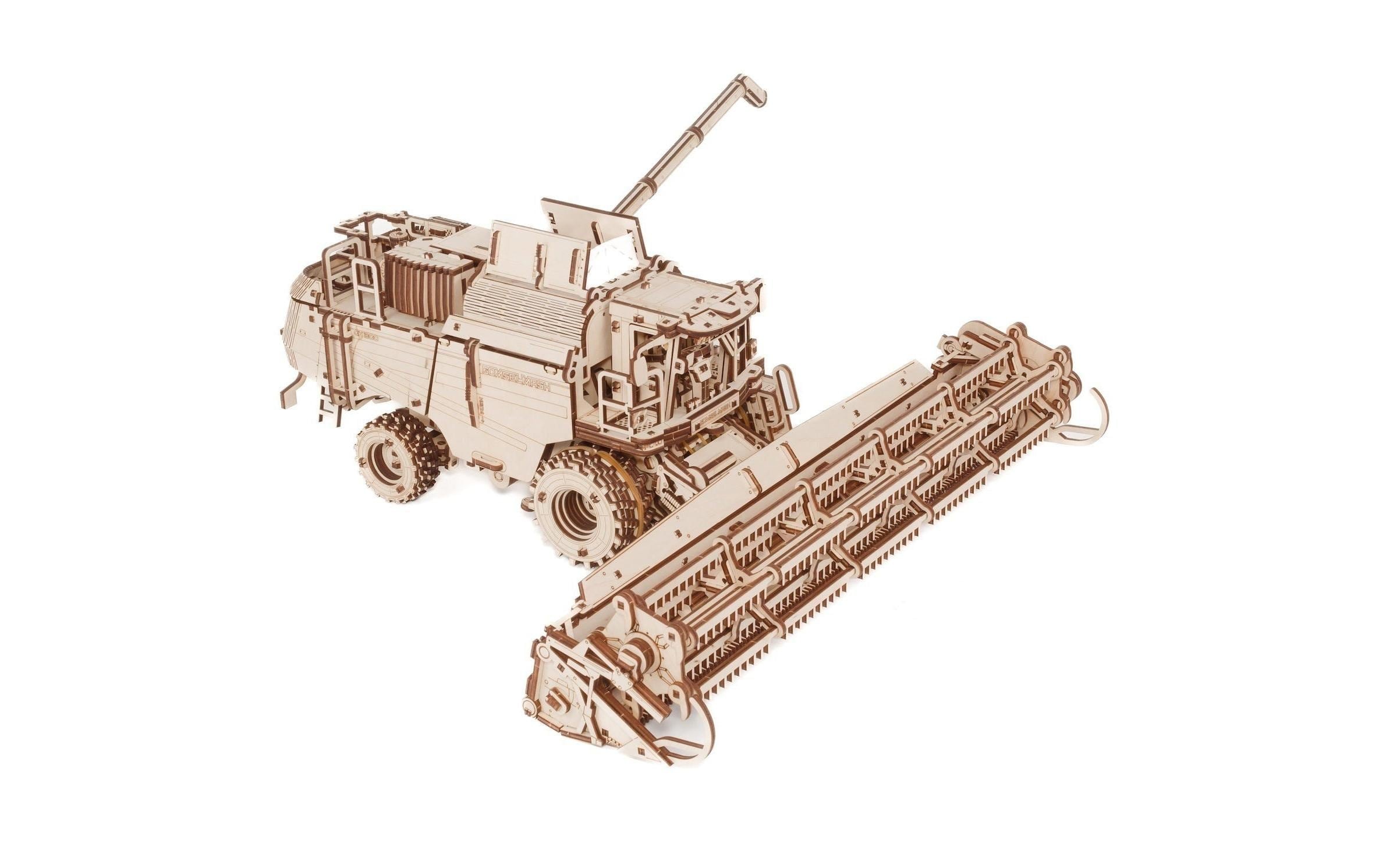 Image of Modellbausatz "Eco-Wood-Art Mähdrescher GH800" 864 Stk. tlg.