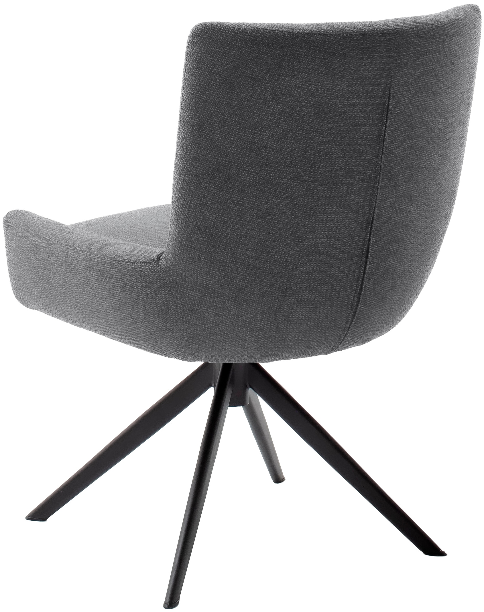 MCA furniture 4-Fussstuhl »WILSON Esszimmerstuhl, Armlehnstuhl, Polsterstuhl, modern«, (Set), 1 St., Flachgewebe, Stuhl, Armlehnenstuhl, drehbar, Taschenfederkern, belastbar 160 kg,XXL