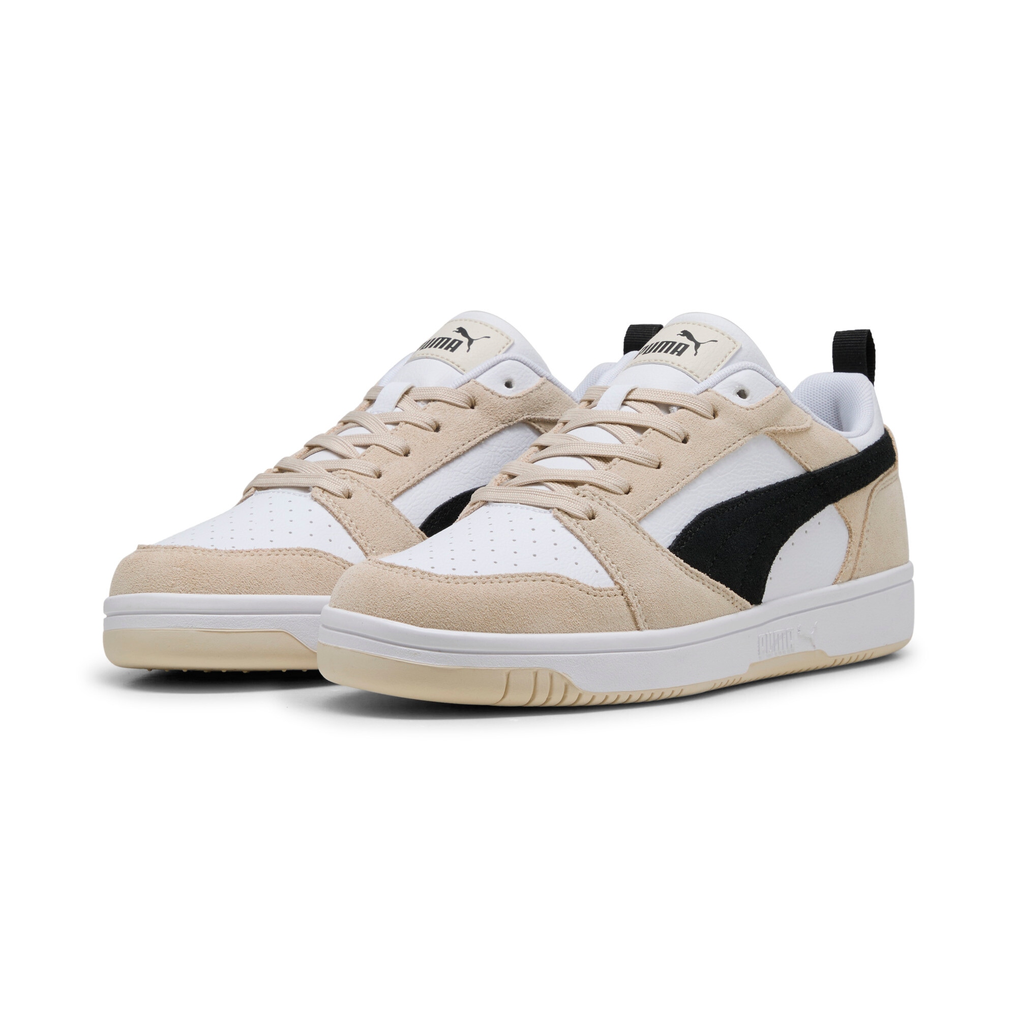 Image of PUMA Sneaker "REBOUND V6 LOW SD" mit Leder-Obermaterial, mit SOFTFOAM+ Einlegesohle, sportlicher Stil