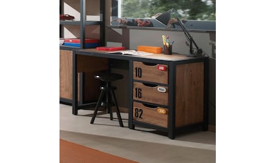 Vipack Kinderschreibtisch »Alex«, Jugendschreibtisch, Schreibtisch im industrial Design kaufen
