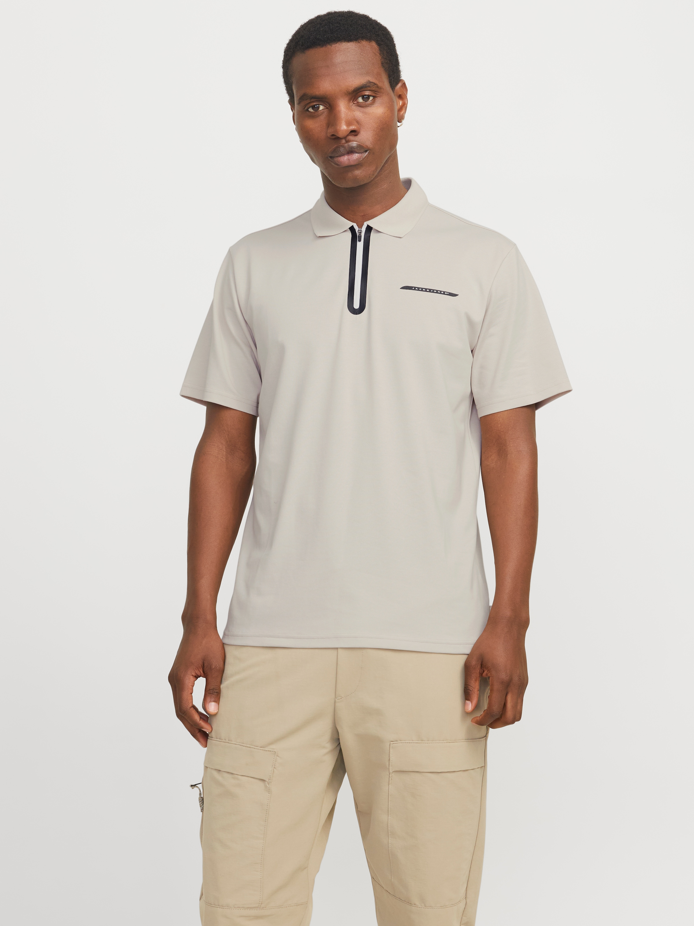 Image of Jack & Jones Poloshirt "JCOFUSION PIQUE POLO SS SN"