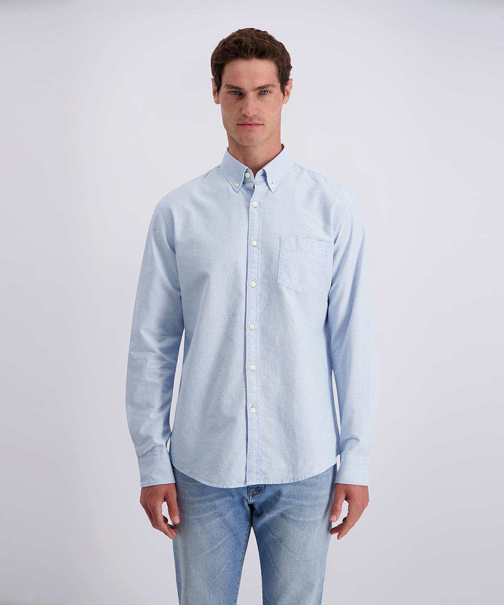 Pierre Cardin Chemise à manches longues »Oxford Button down« Col boutonné