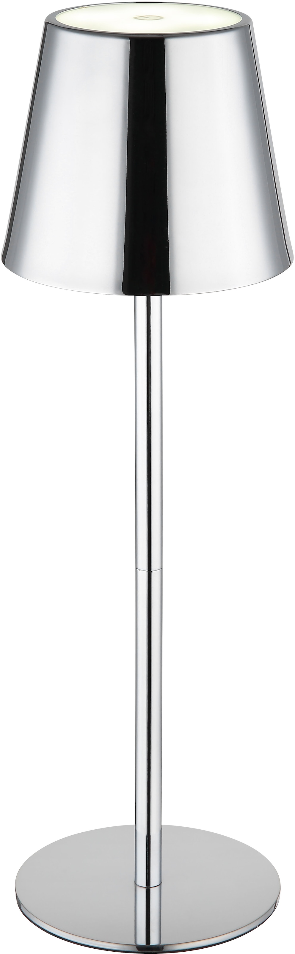 GOODproduct LED Tischleuchte »Alennia Akkuleuchte inkl. Flaschenaufsatz« LED-Modul 1 Stk. warmweiss - kaltweiss stufenloser Touchdimmer, Farben fixierbar, USB-C, Akkulampe, CCT