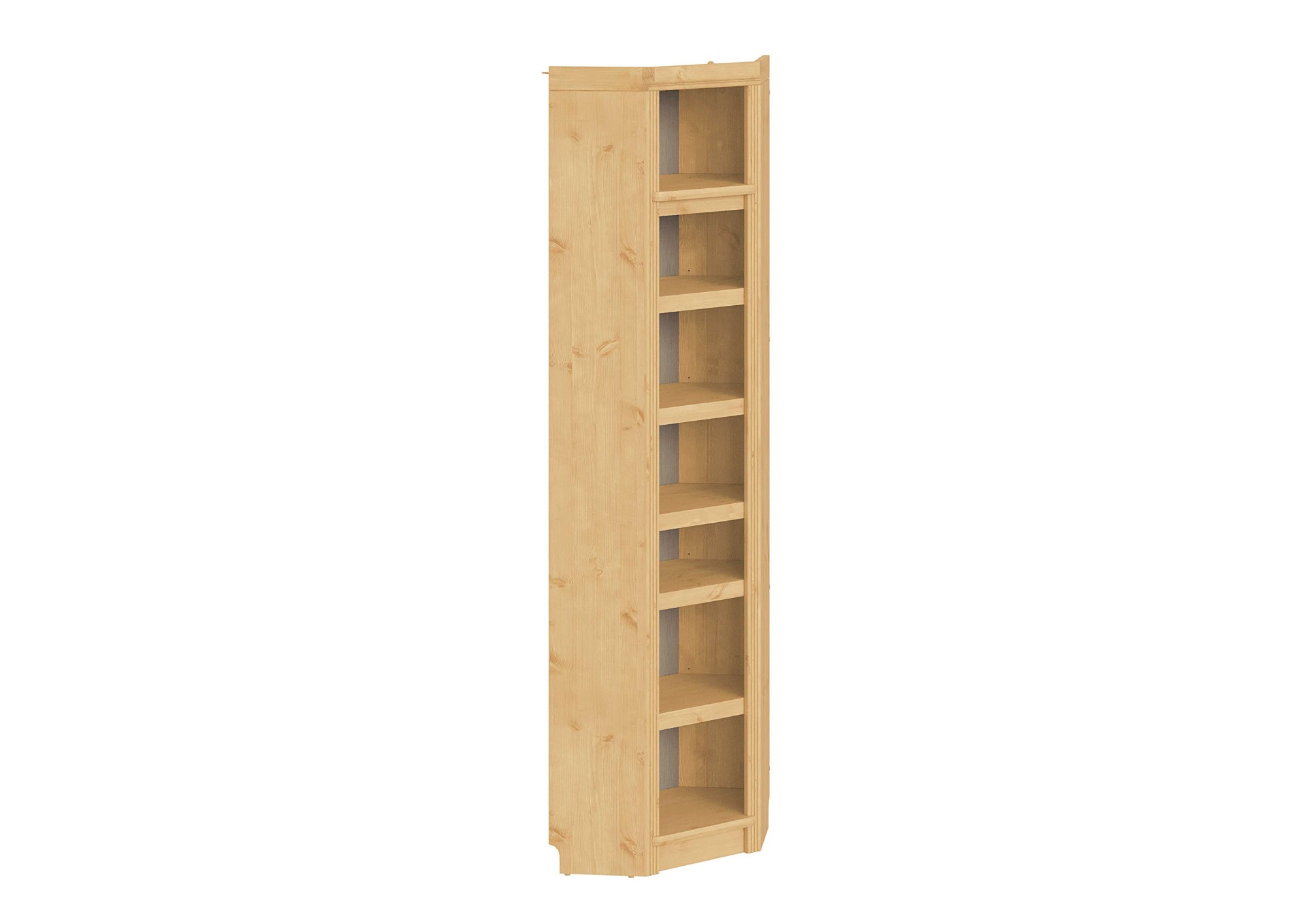Image of GOODproduct Eckregal "Soeren Regal Höhe 220 cm, massive Kiefer, FSC-zertifiziert" passend für Regale Soeren mit einer Tiefe von 29 cm